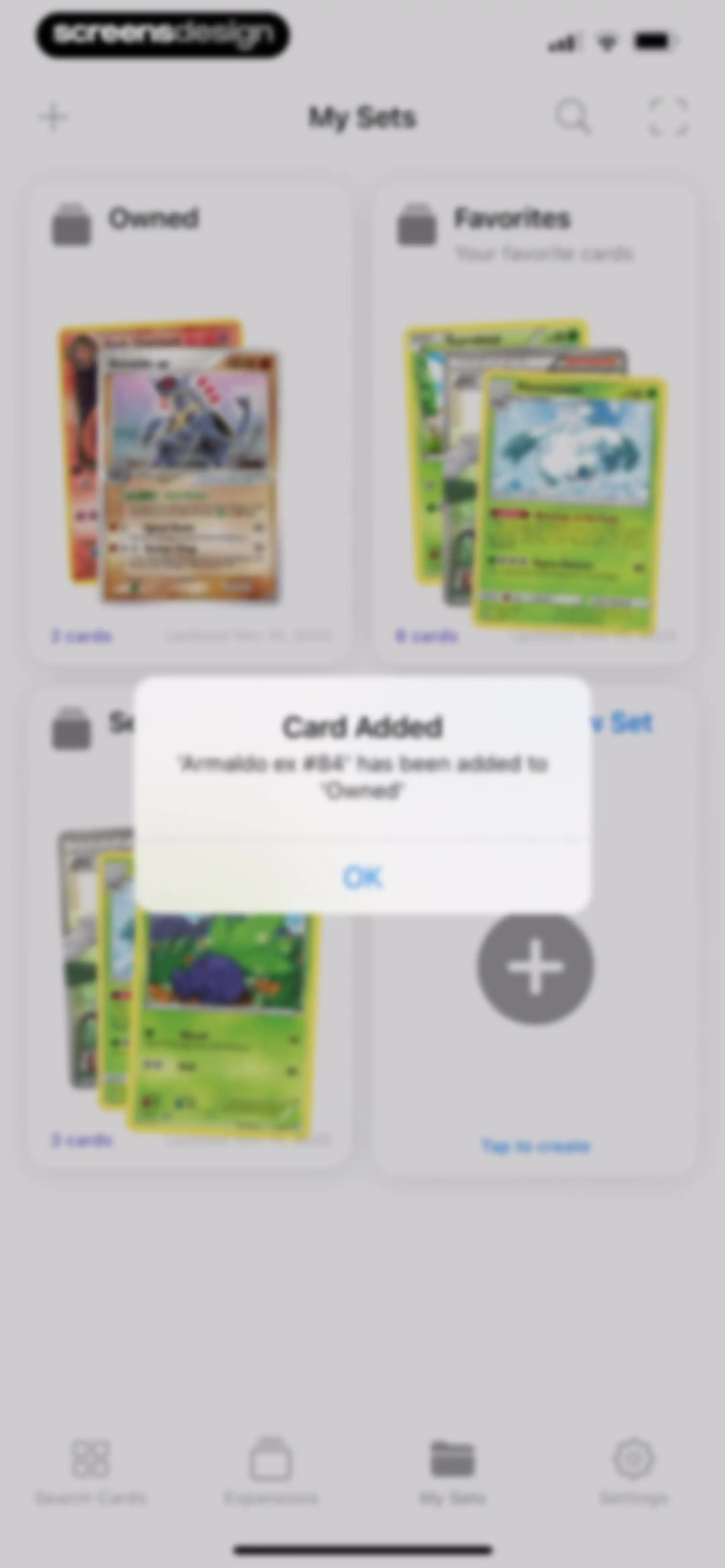 TCG Scanner Card - Pokechart screen 46