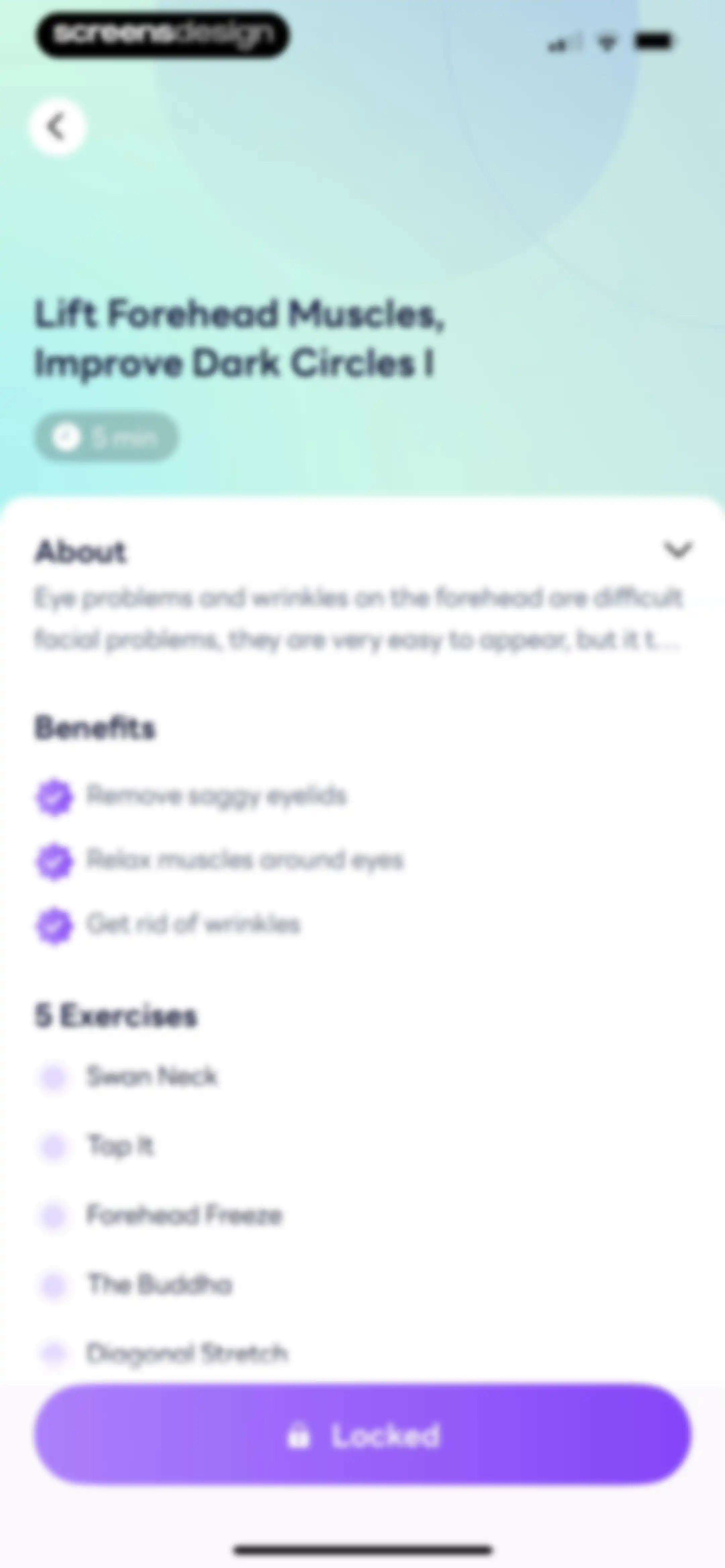 FaceYogi - Face Yoga, Massage screen 73