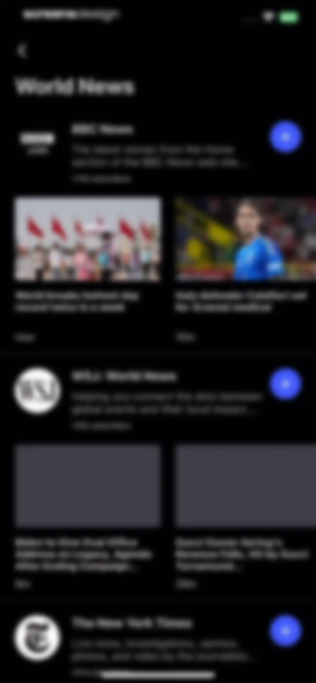 Inoreader: News & RSS reader screen 11
