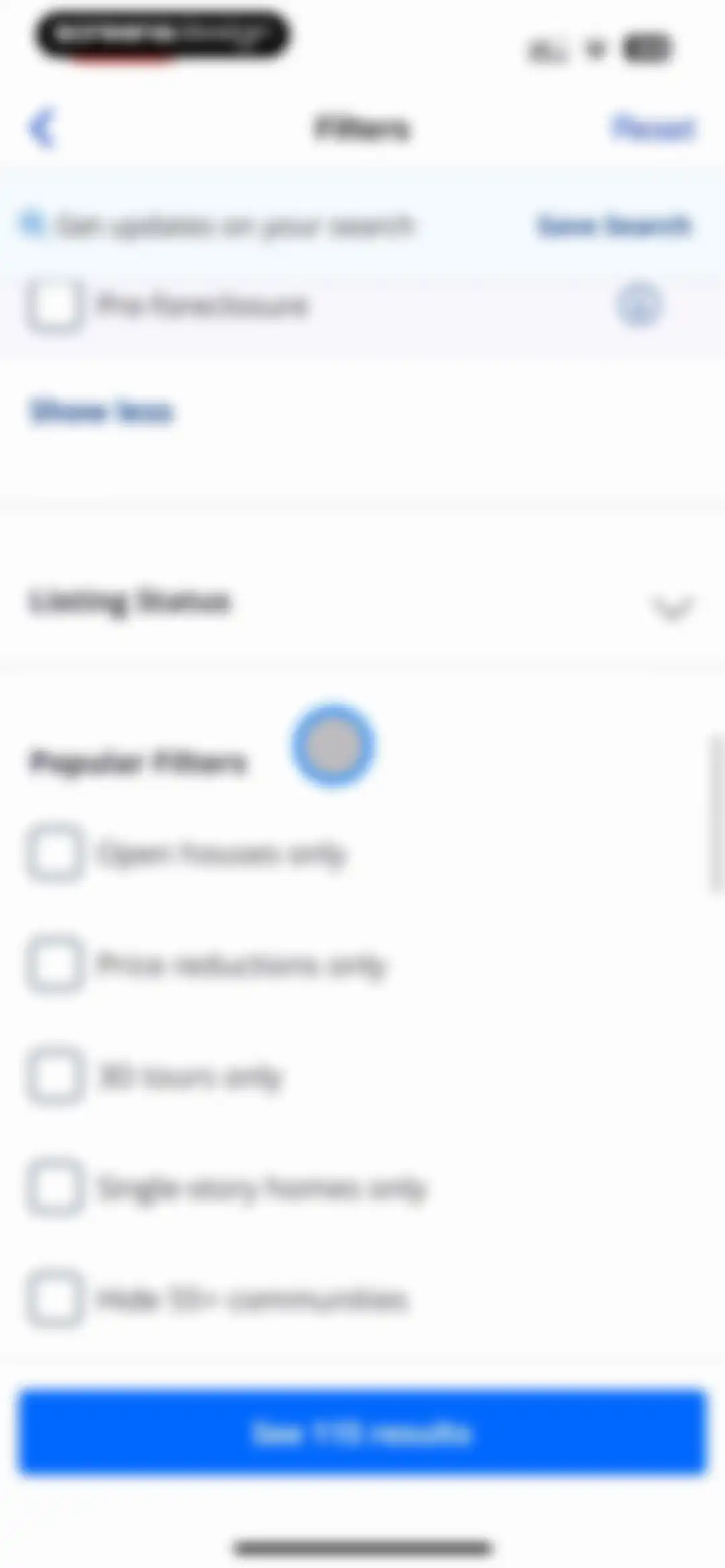 Zillow Real Estate & Rentals screen 79