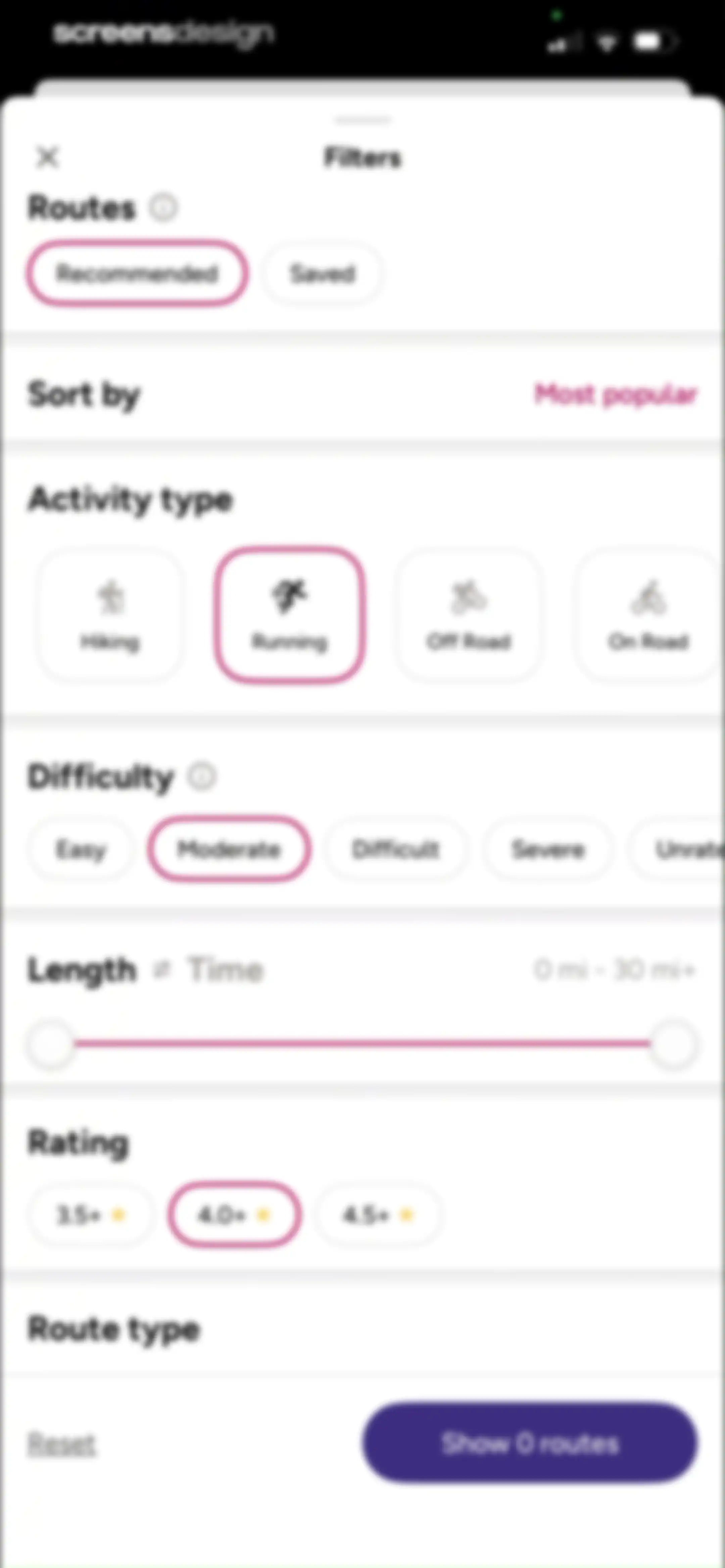 OS Maps: Walk, Hike, Run, Bike screen 102