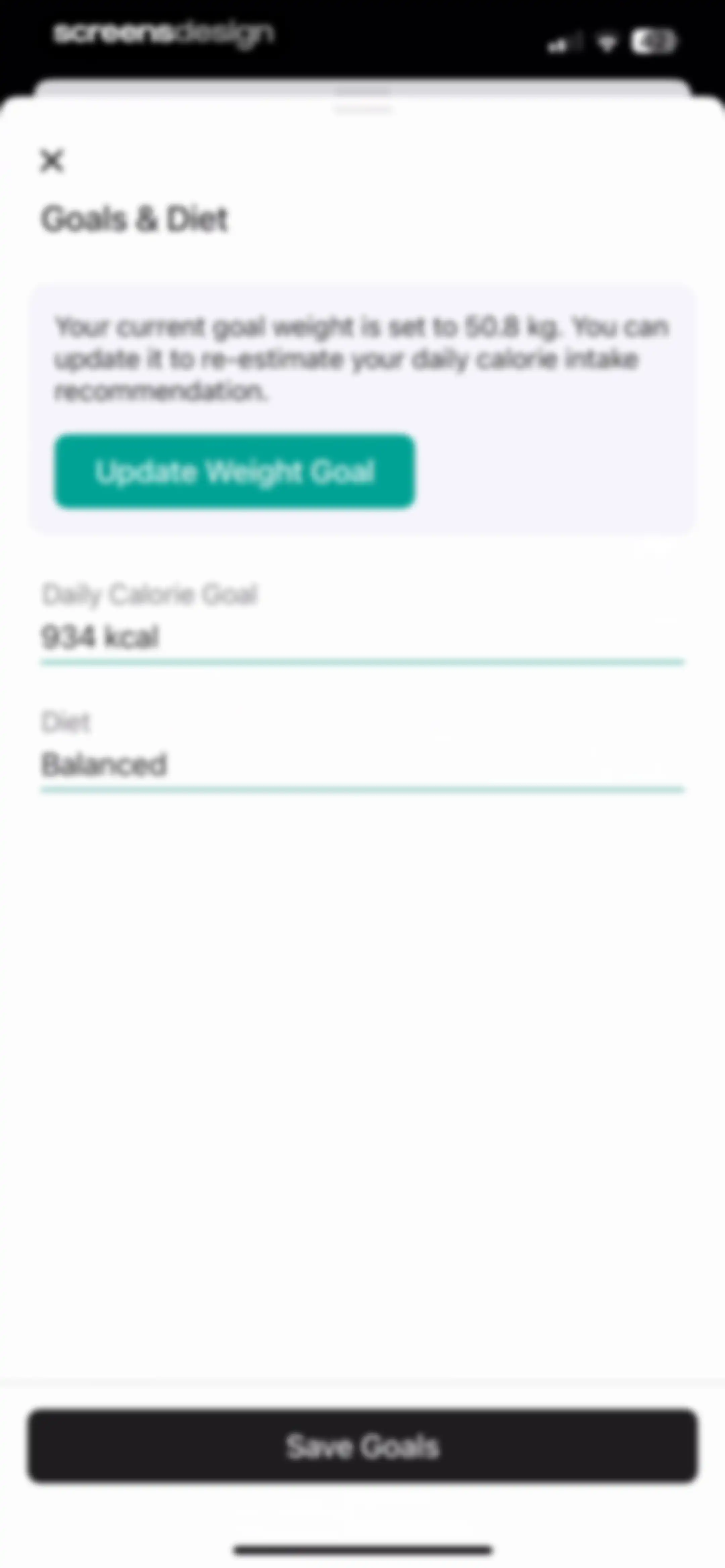 Diet & Food Tracker: EatWell screen 71