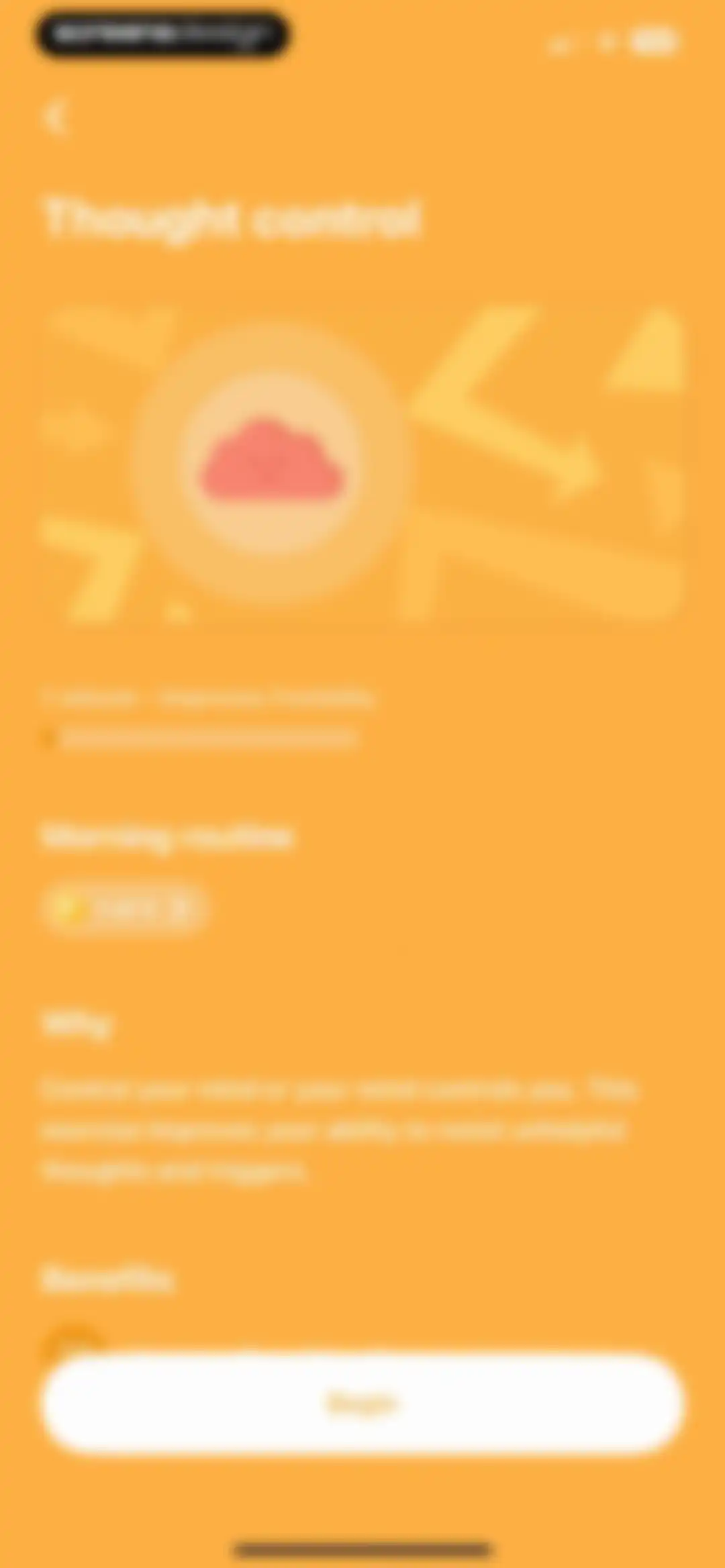 Brainbuddy: Quit PMO screen 123