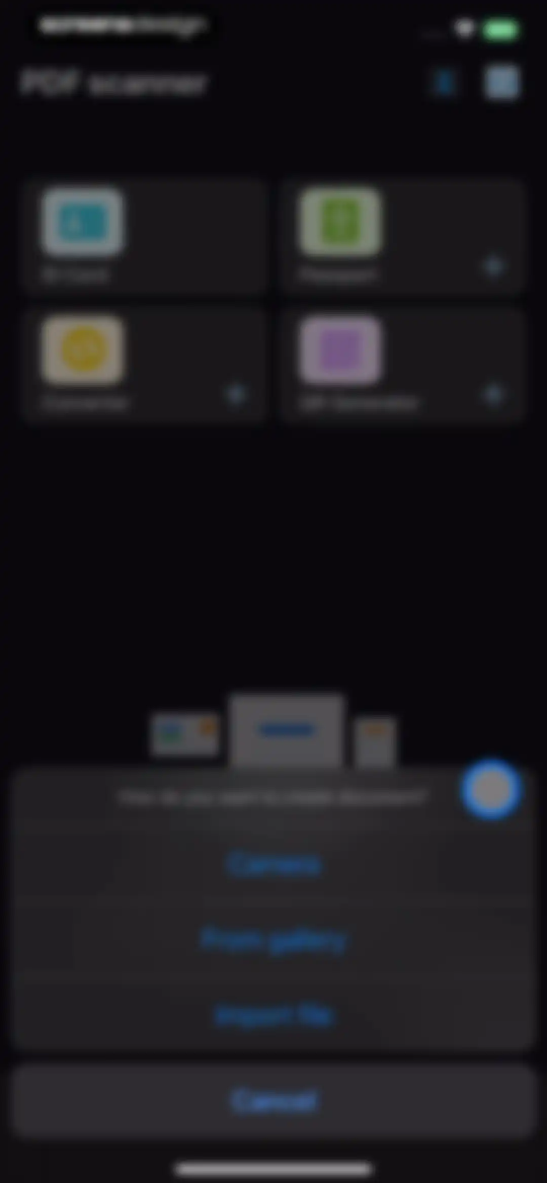 PDF Scanner, Editor, Converter screen 8