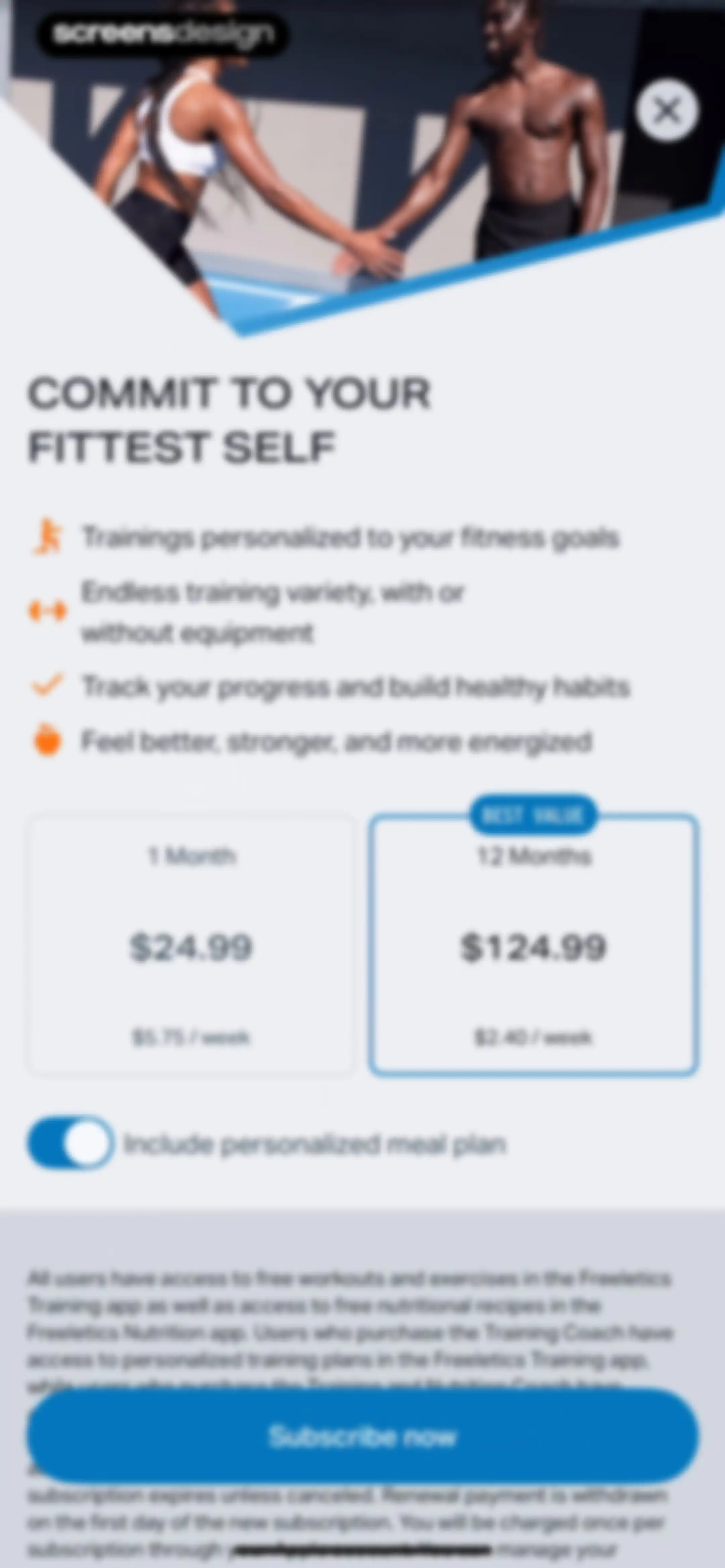 Freeletics: Workouts & Fitness screen 35