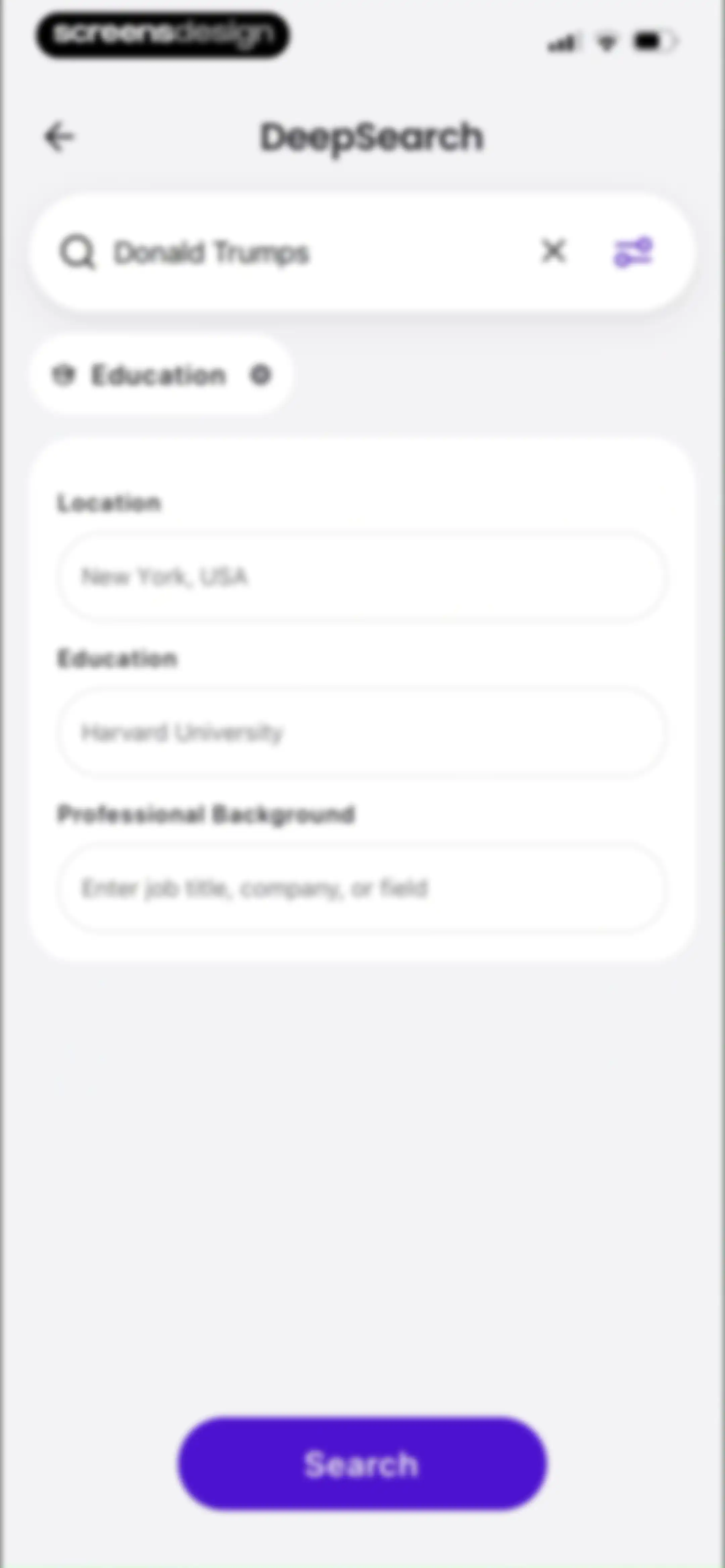 Deepsearch AI Search Assistant screen 22