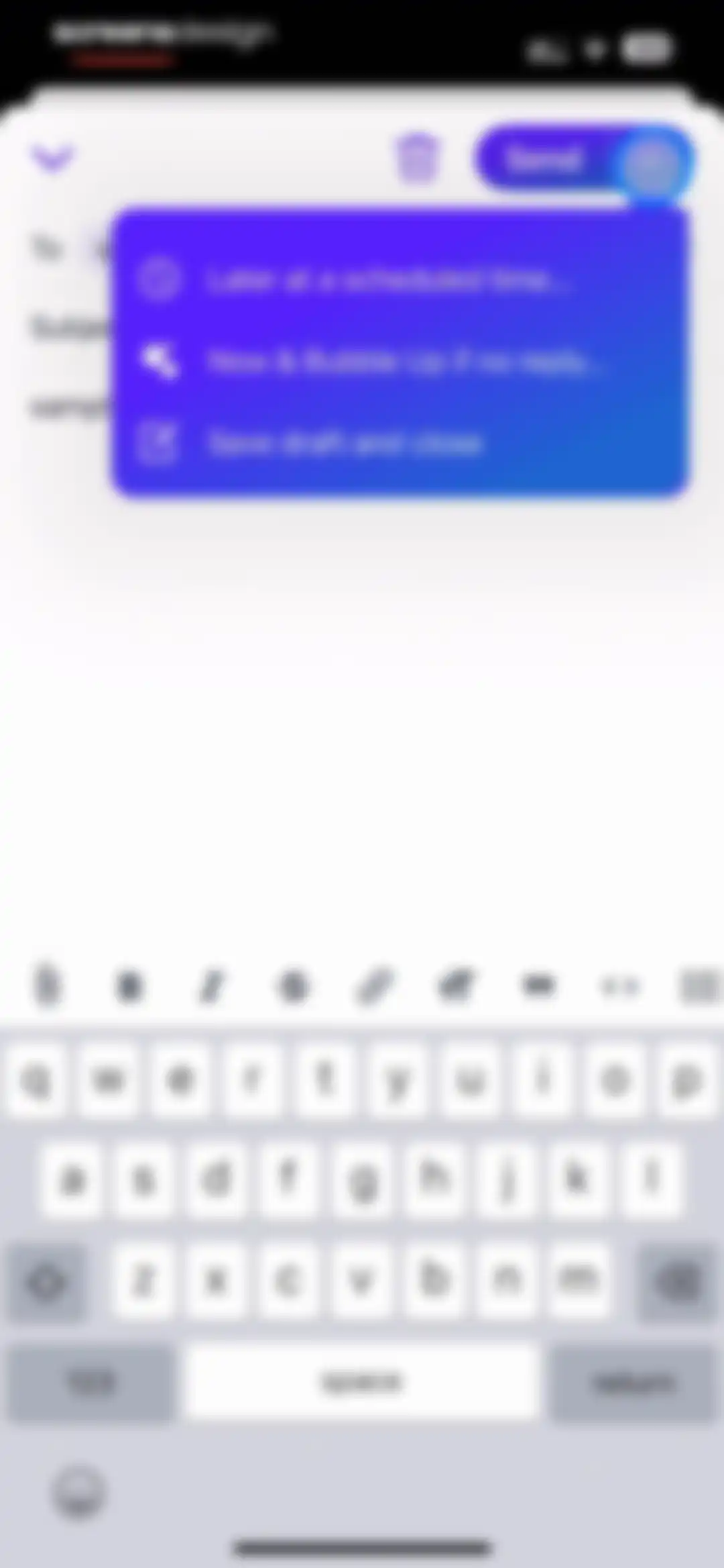 HEY Email screen 43