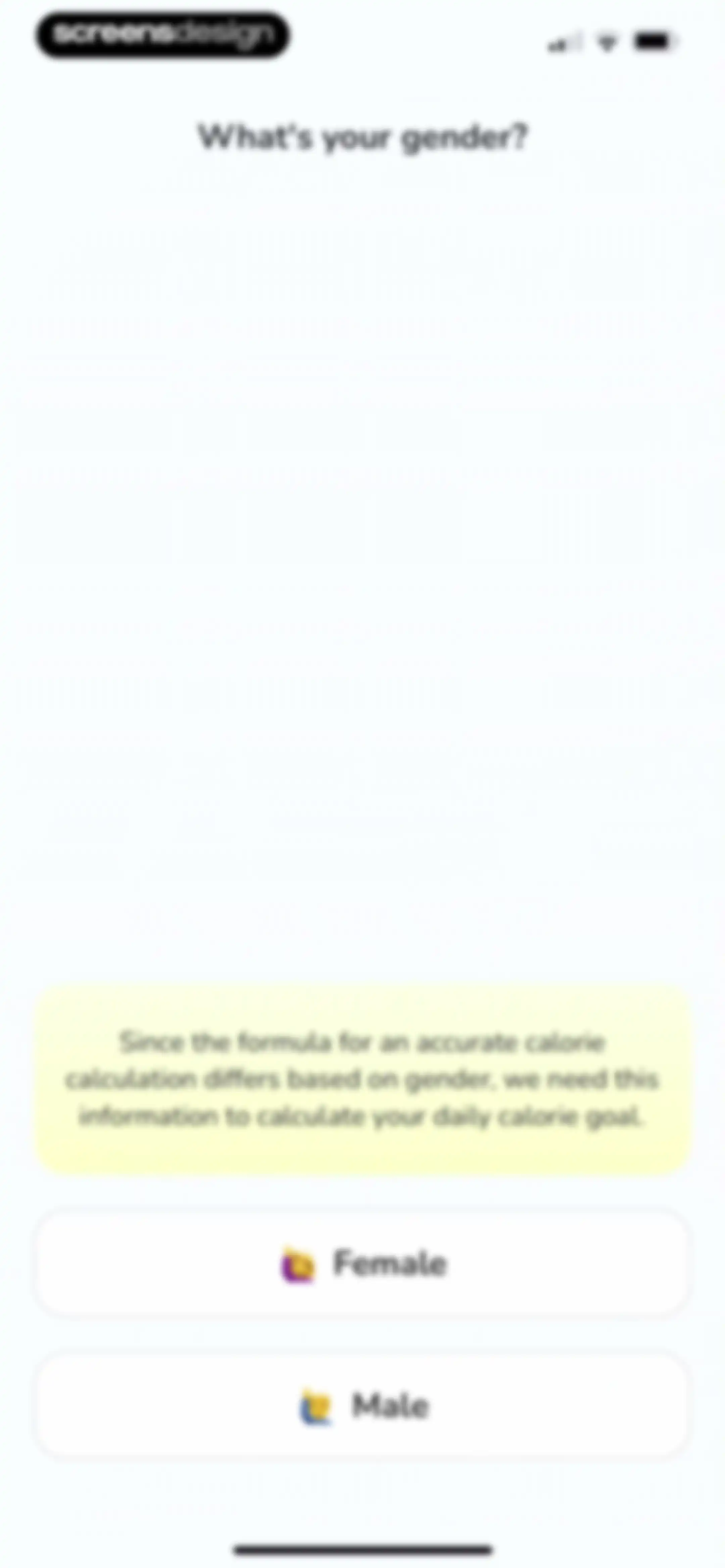 CalCountAI: Calorie Tracking screen 3