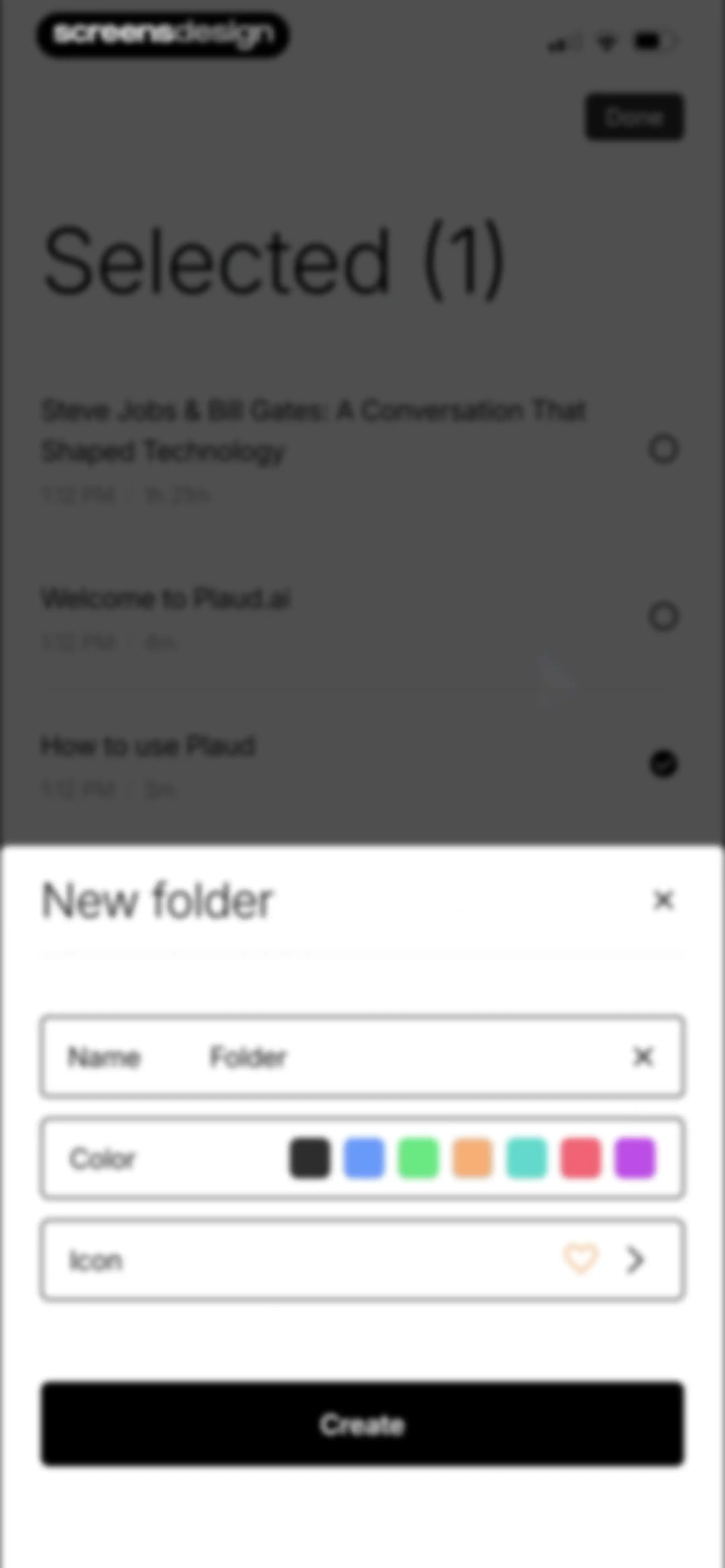 Plaud: AI Note Taker screen 57