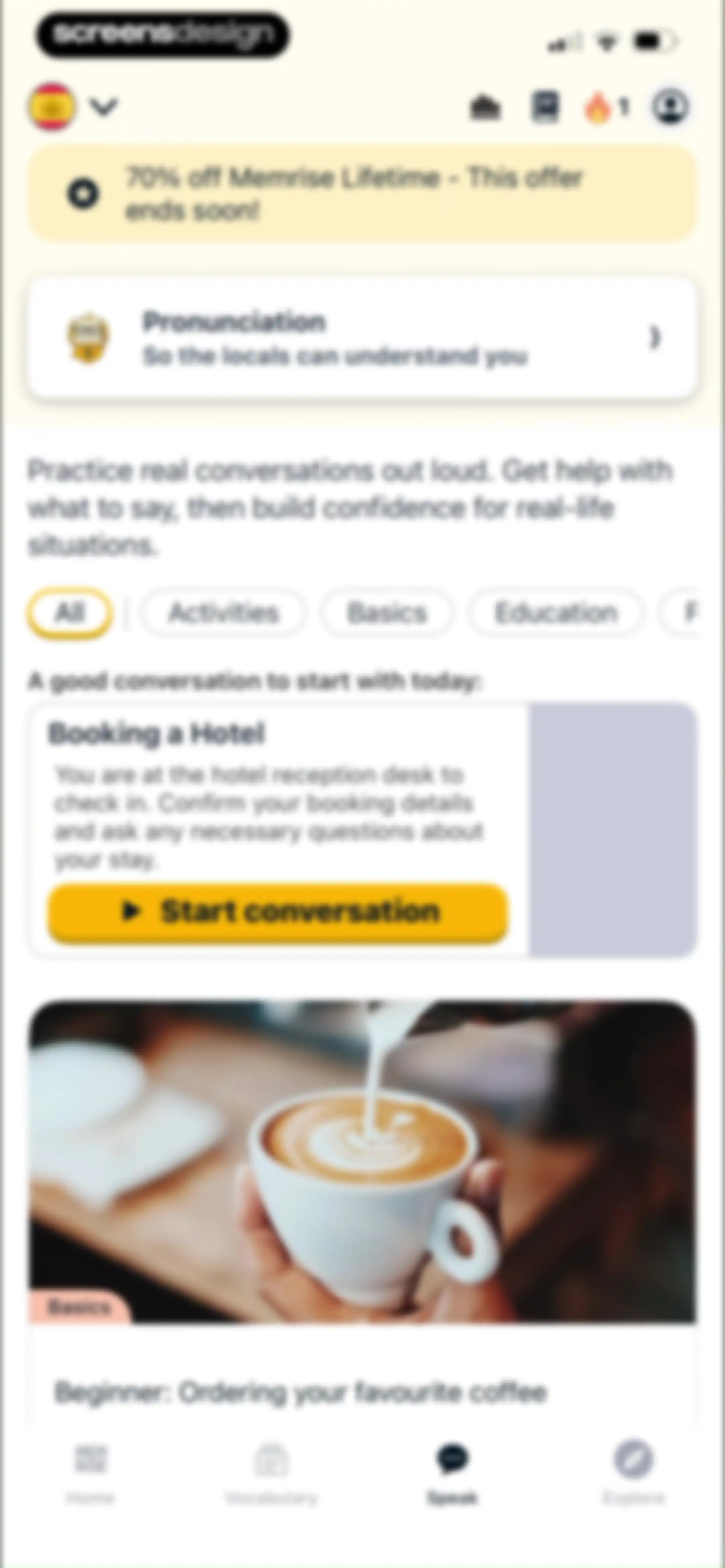 Memrise Easy Language Learning screen 65