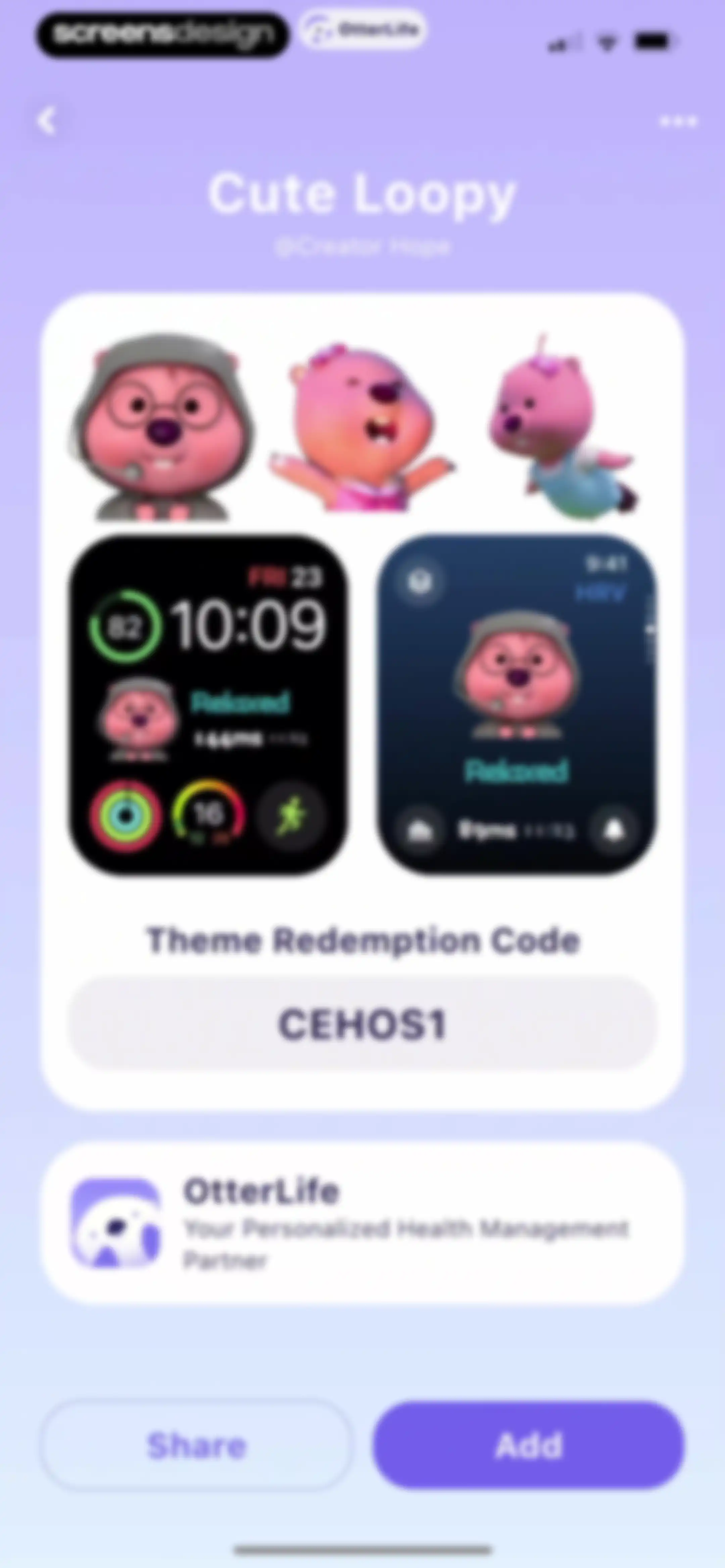OtterLife: AI Health Tracker screen 72