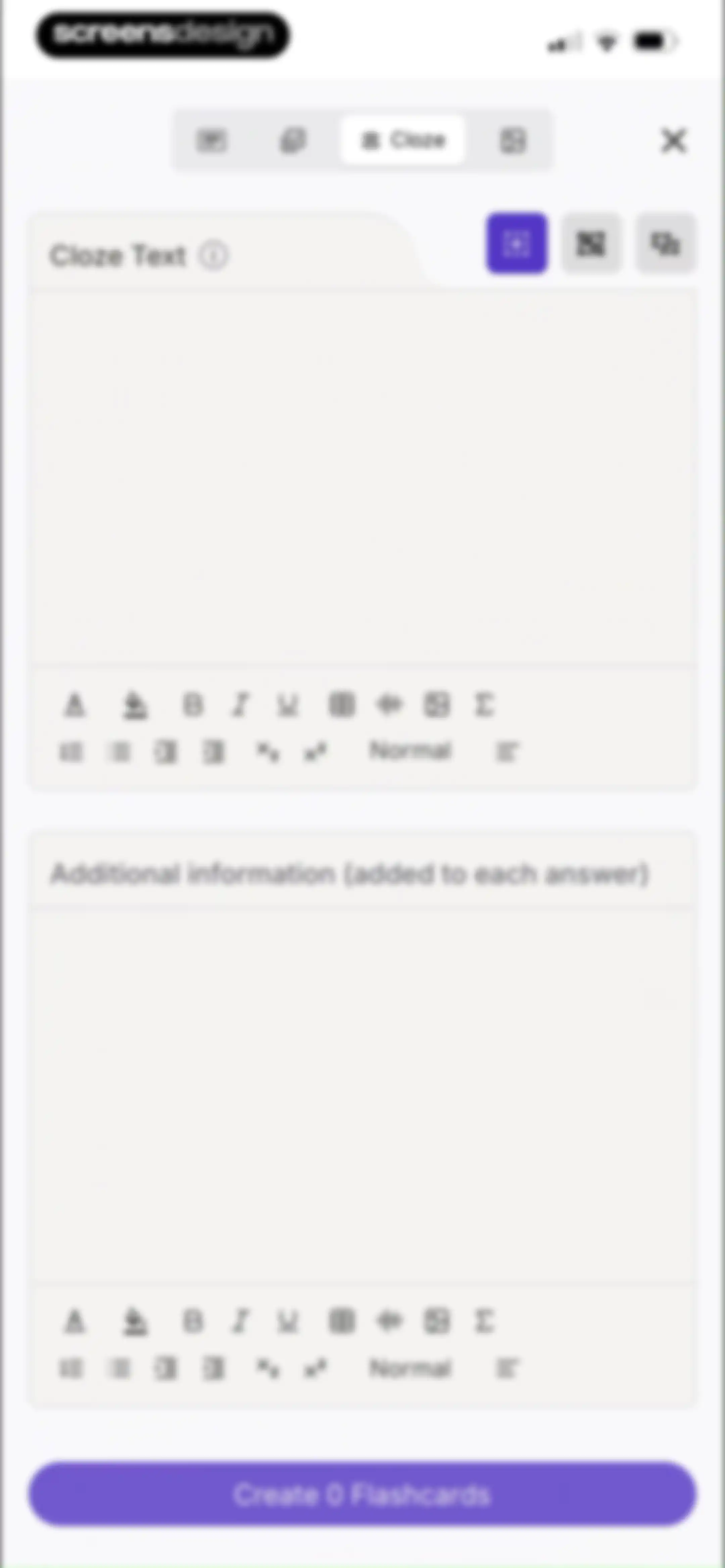 Retain Cards: AI Flashcards screen 81