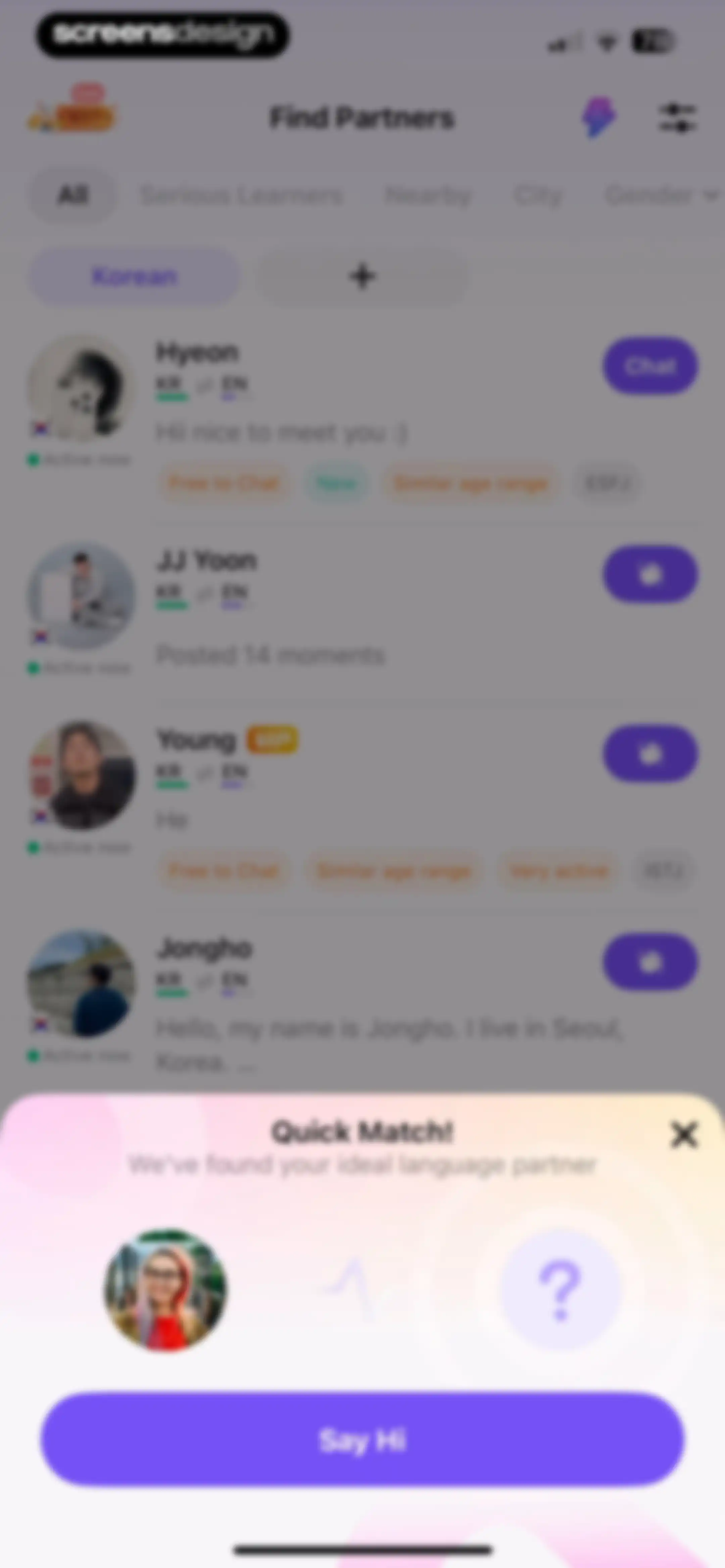 HelloTalk - Language Learning screen 55