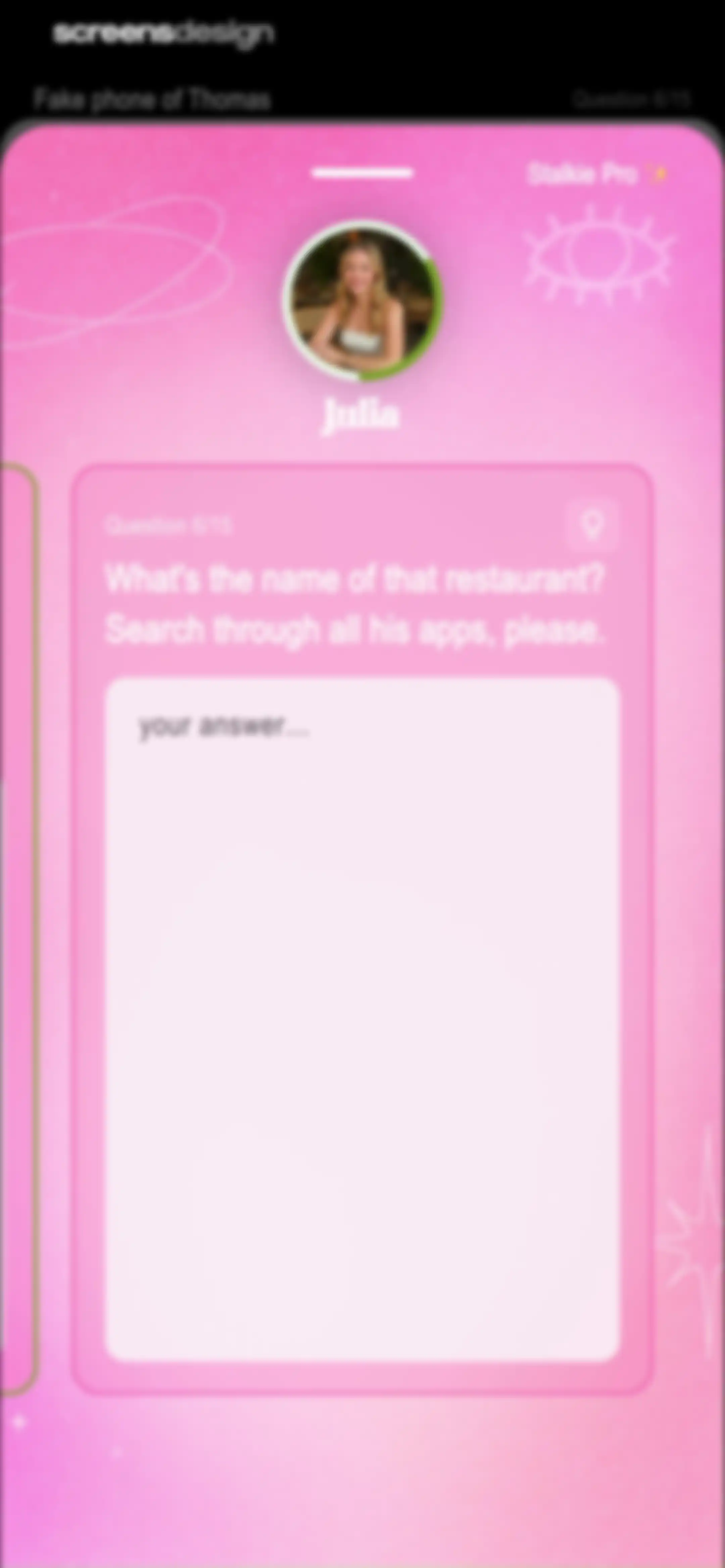 Stalkie · Mobile Detective screen 69
