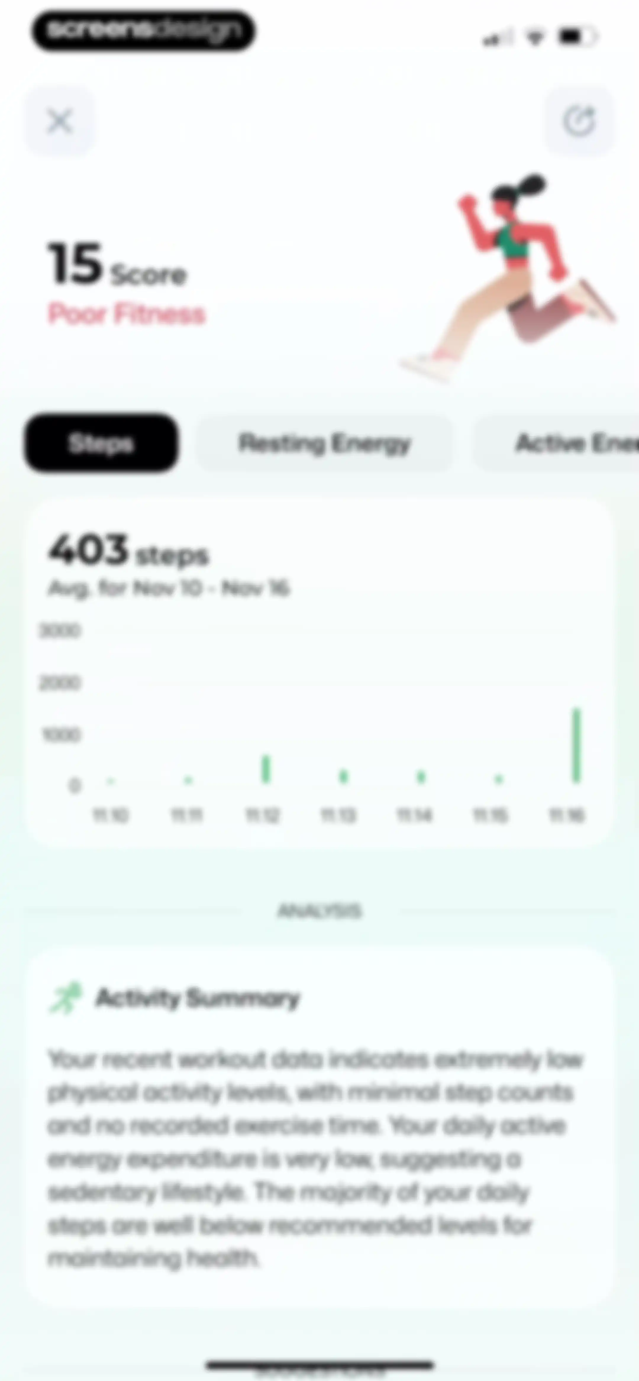 Wellance – AI Health & Balance screen 88