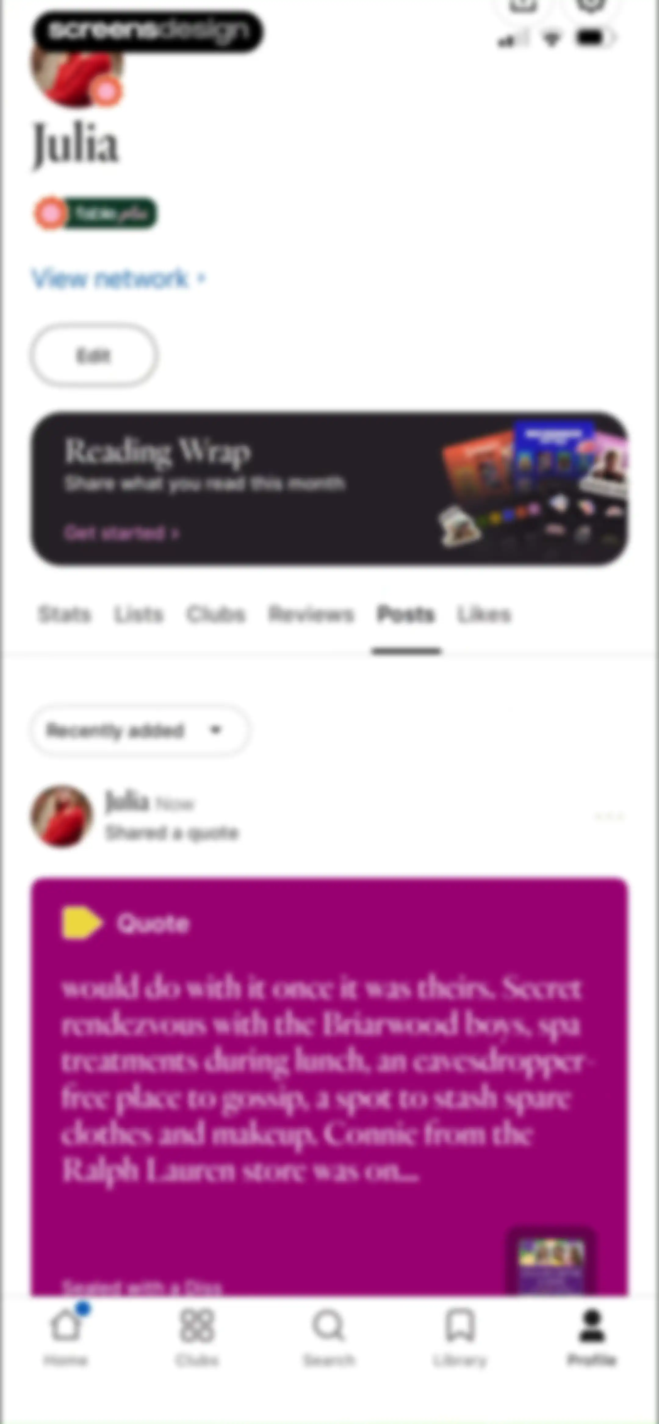 Fable: Track & Discuss Books screen 222