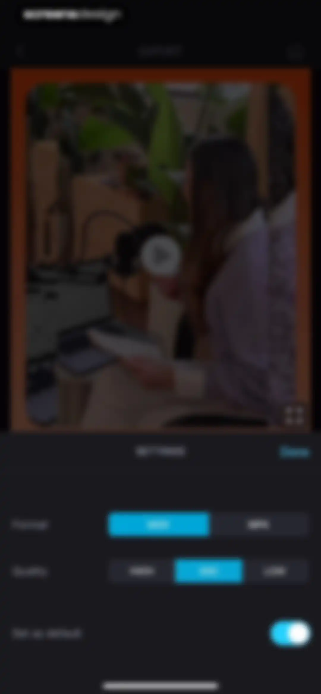 Edit Up: AI Photo Video Editor screen 134