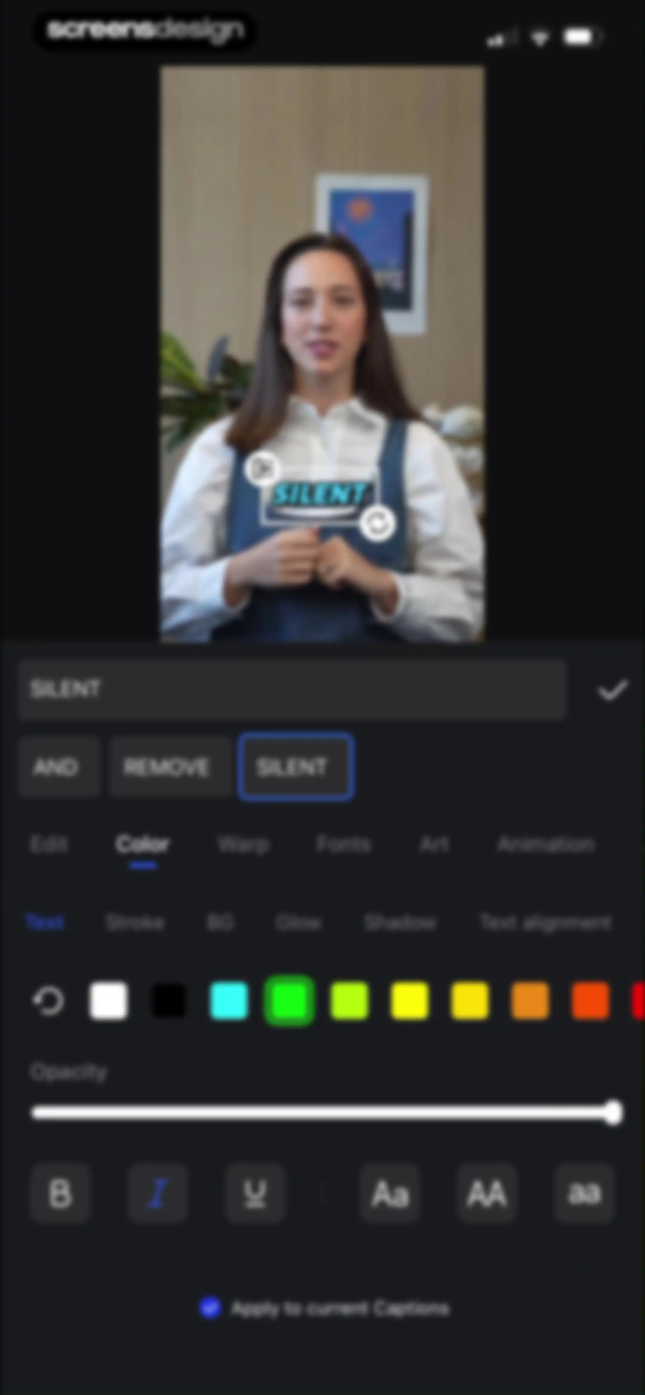 Vmake Labs: create viral video screen 21
