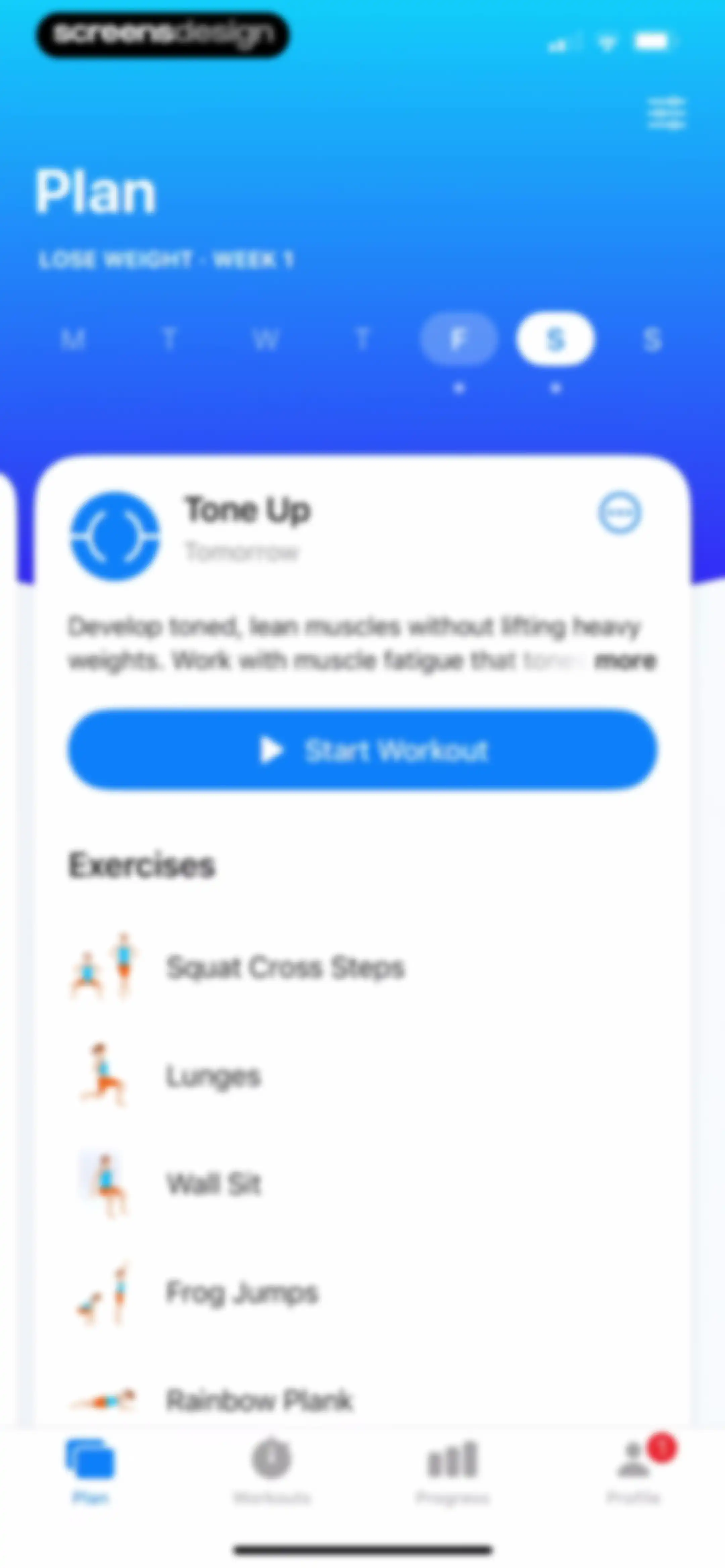 Seven: 7 Minute Workout screen 71