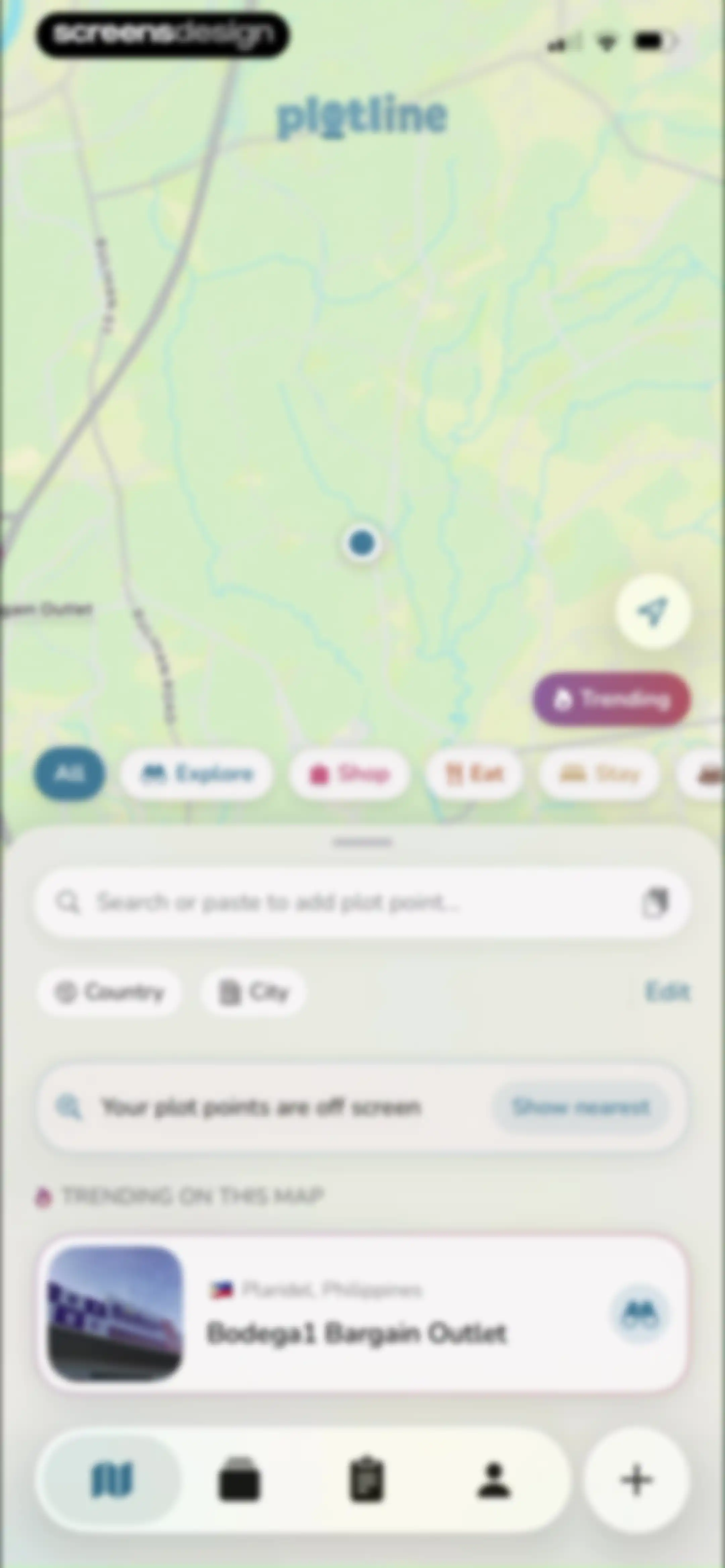 Plotline: Travel Map & Planner screen 28