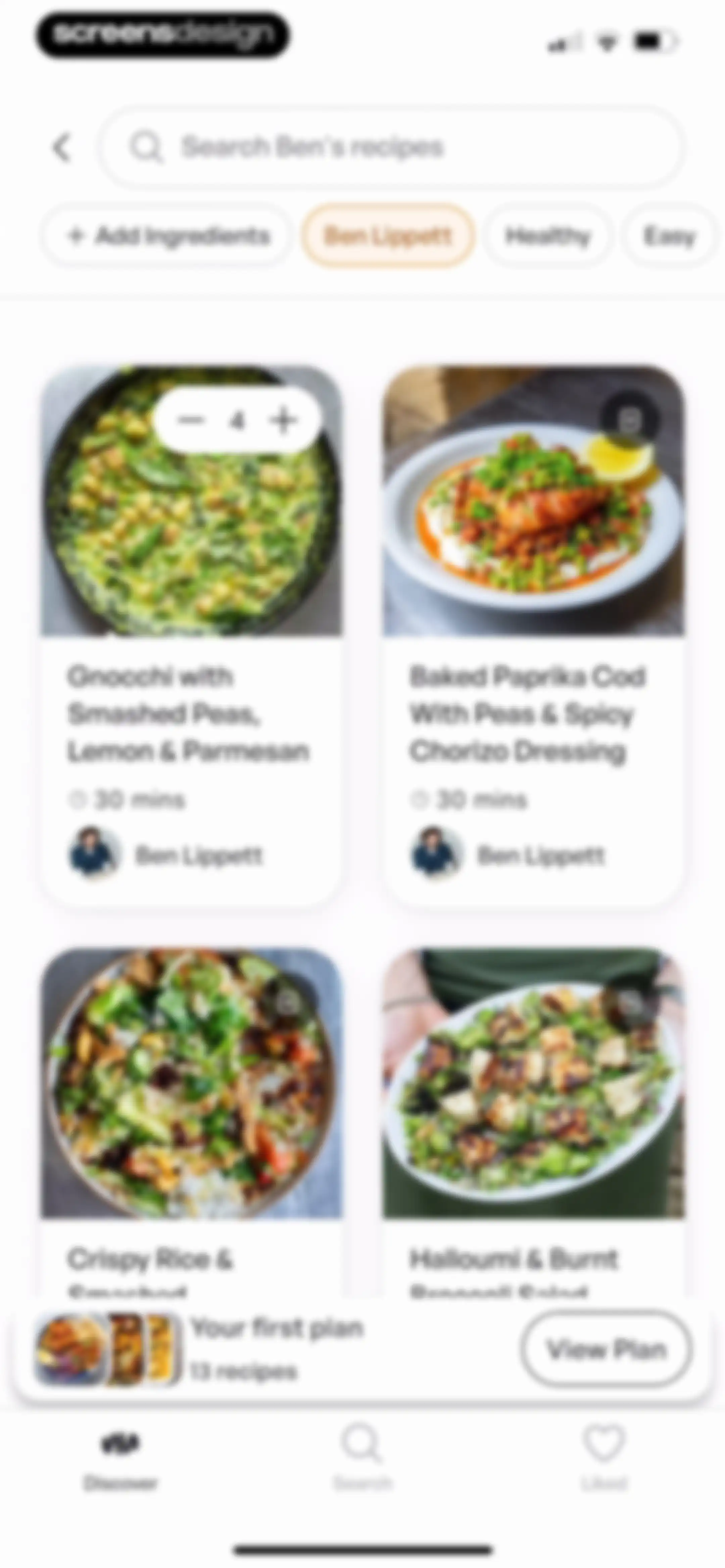 Mob: Meal Planner and Recipes screen 68