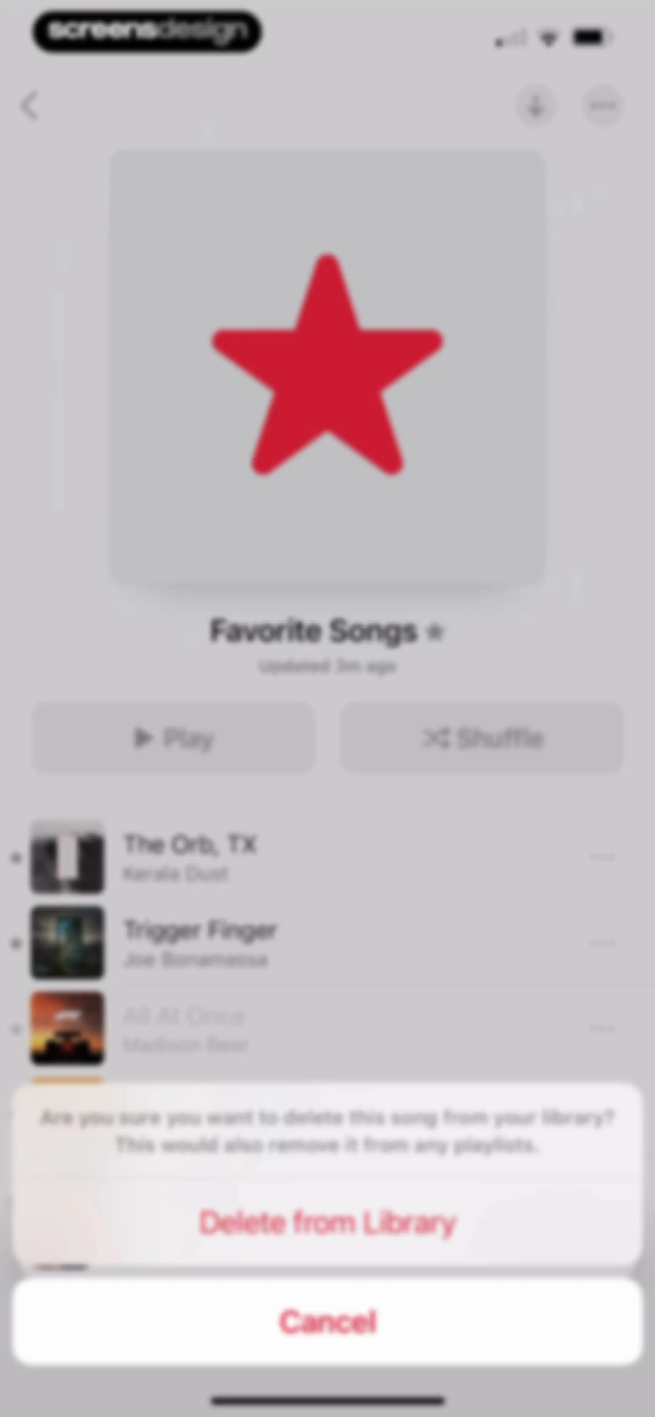 Apple Music screen 119