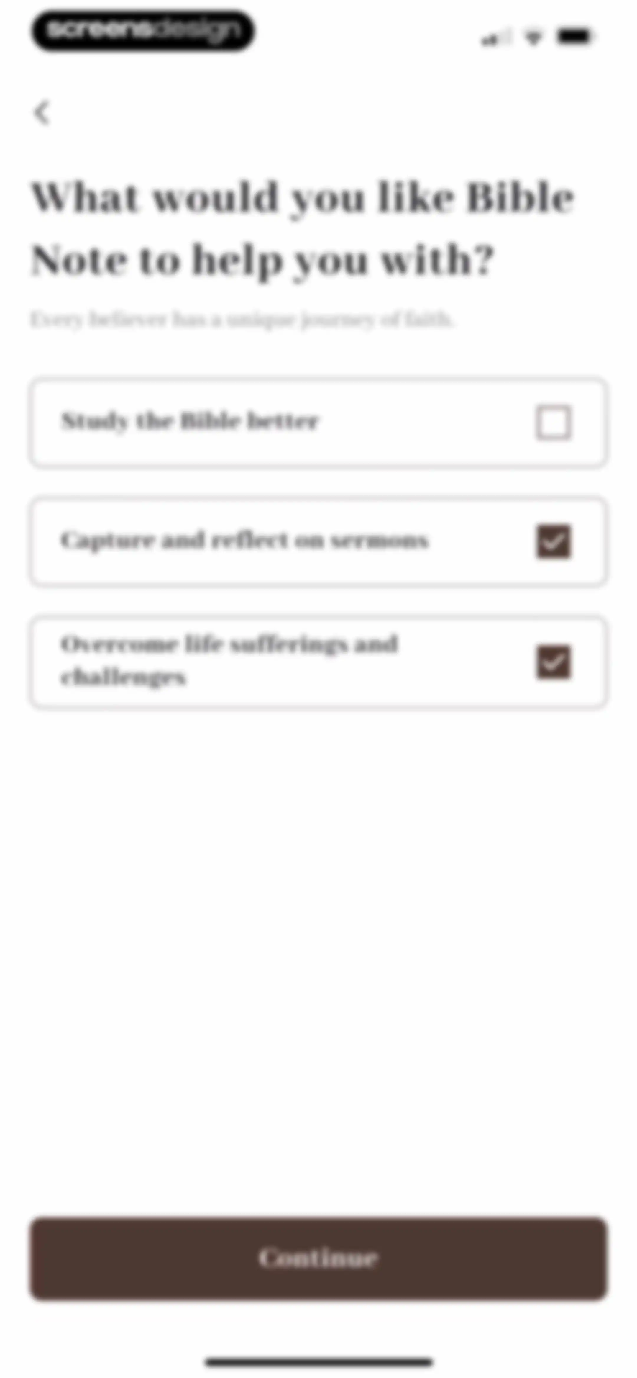 Bible Note: Sermon Notes screen 10