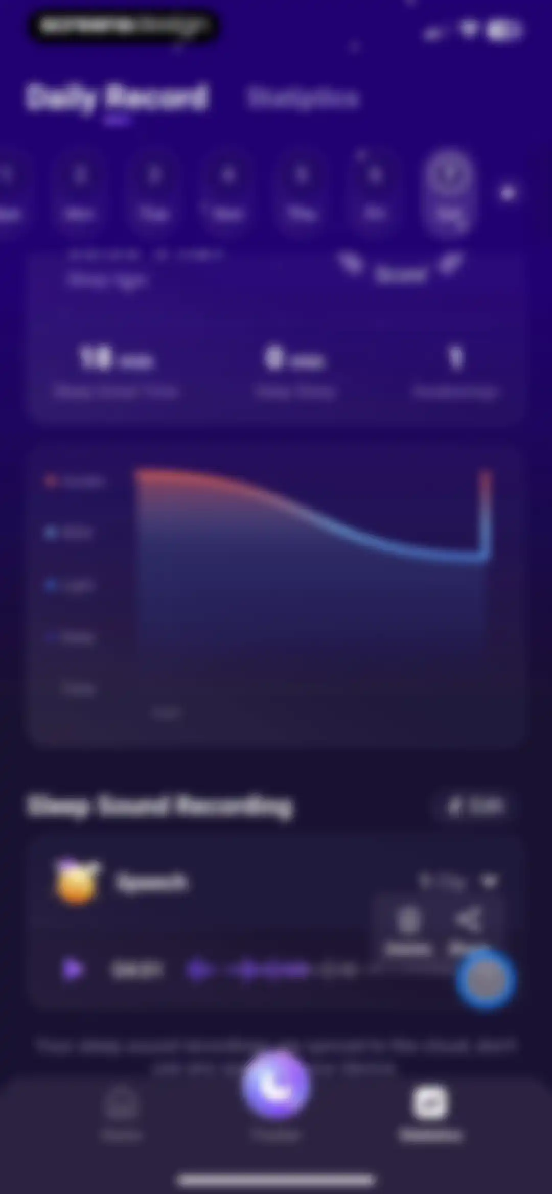 Sleep Well: Snore & Sleep Talk screen 71