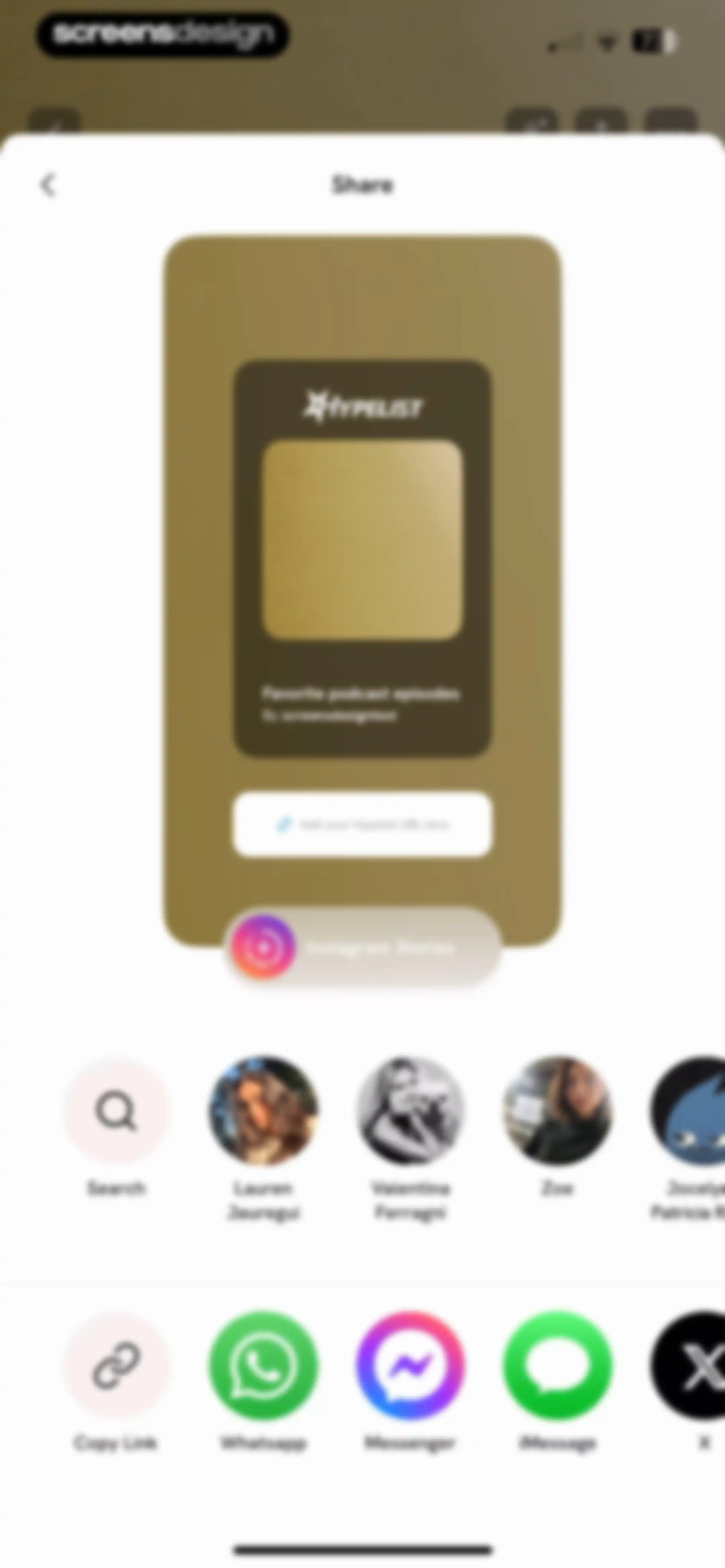 Hypelist: Create & Share Lists screen 110