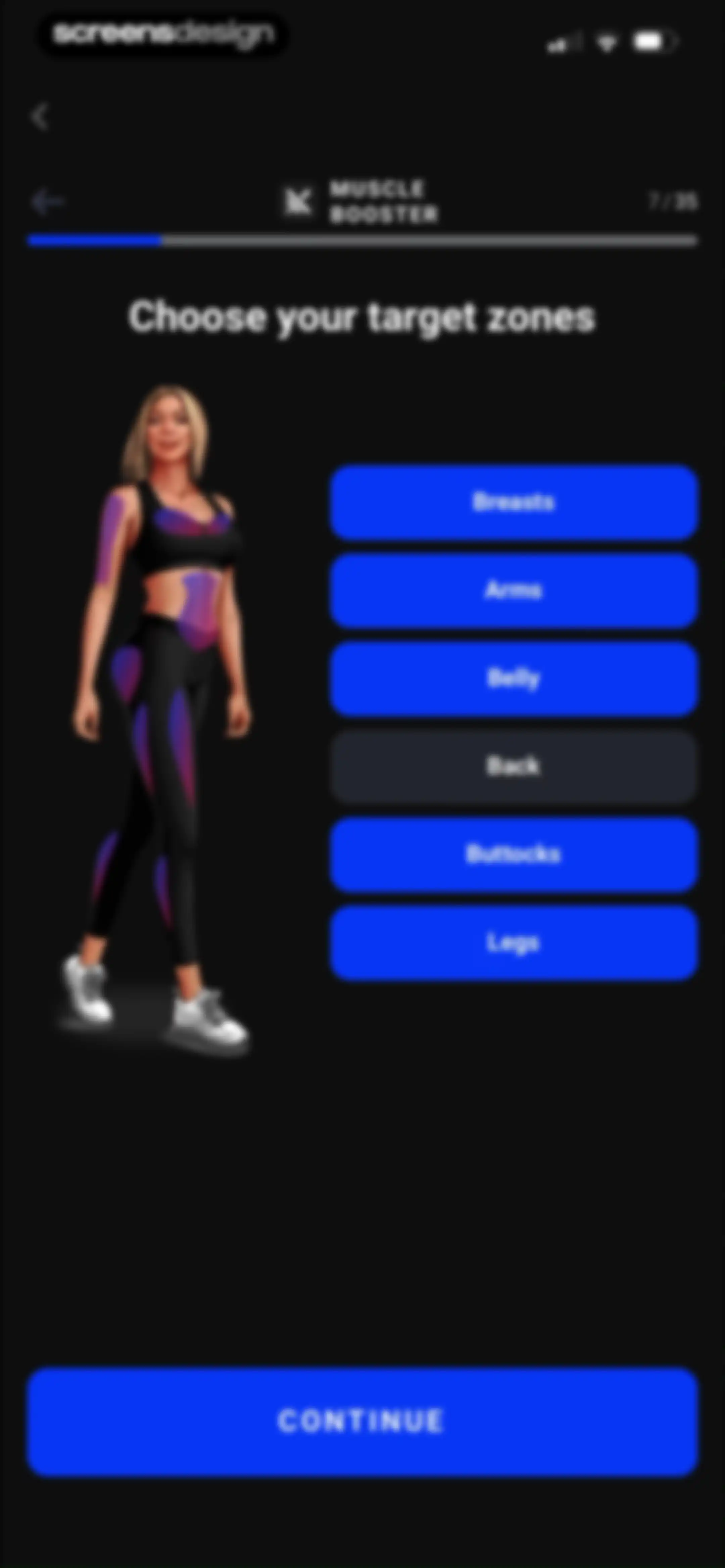 Muscle Booster Workout Tracker screen 11