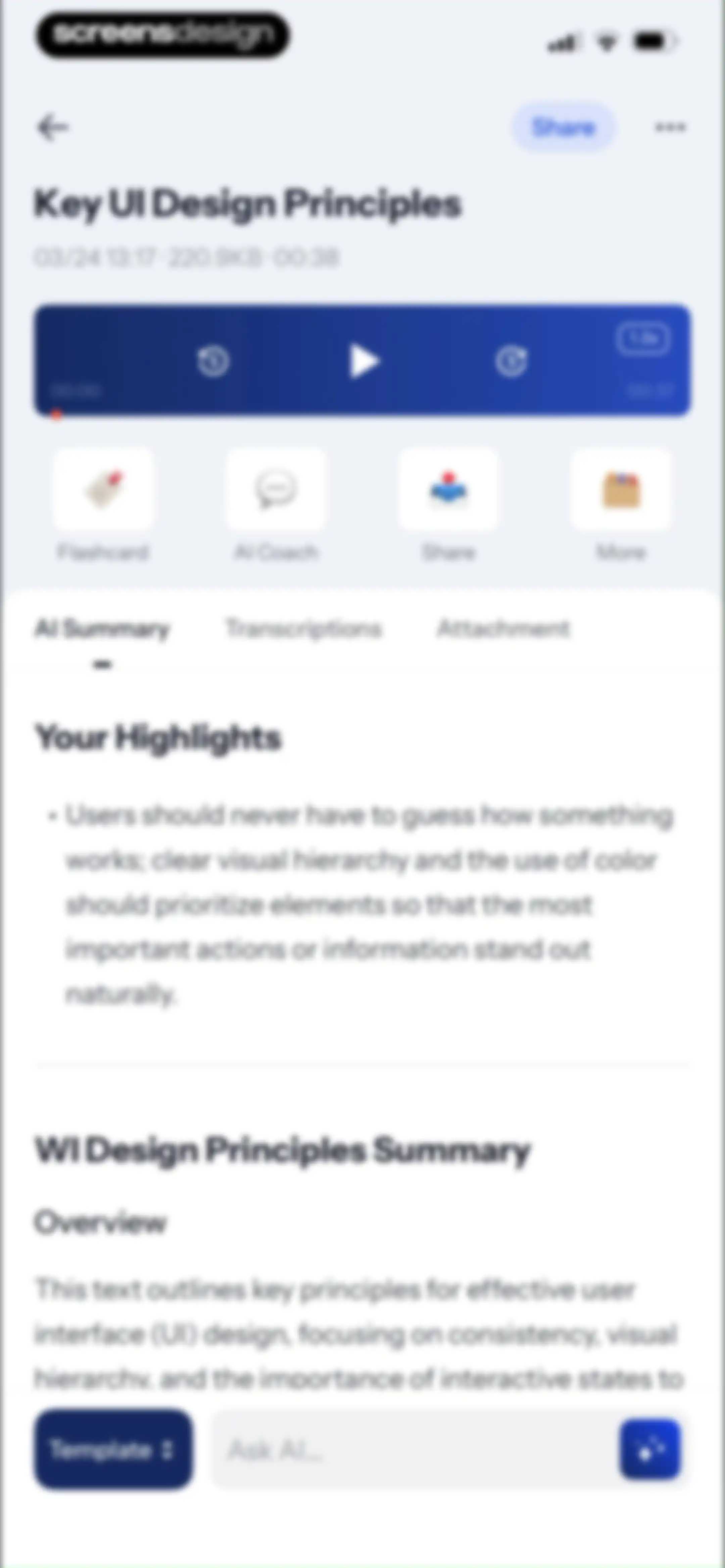 Owll:AI Note Taker & Assistant screen 31
