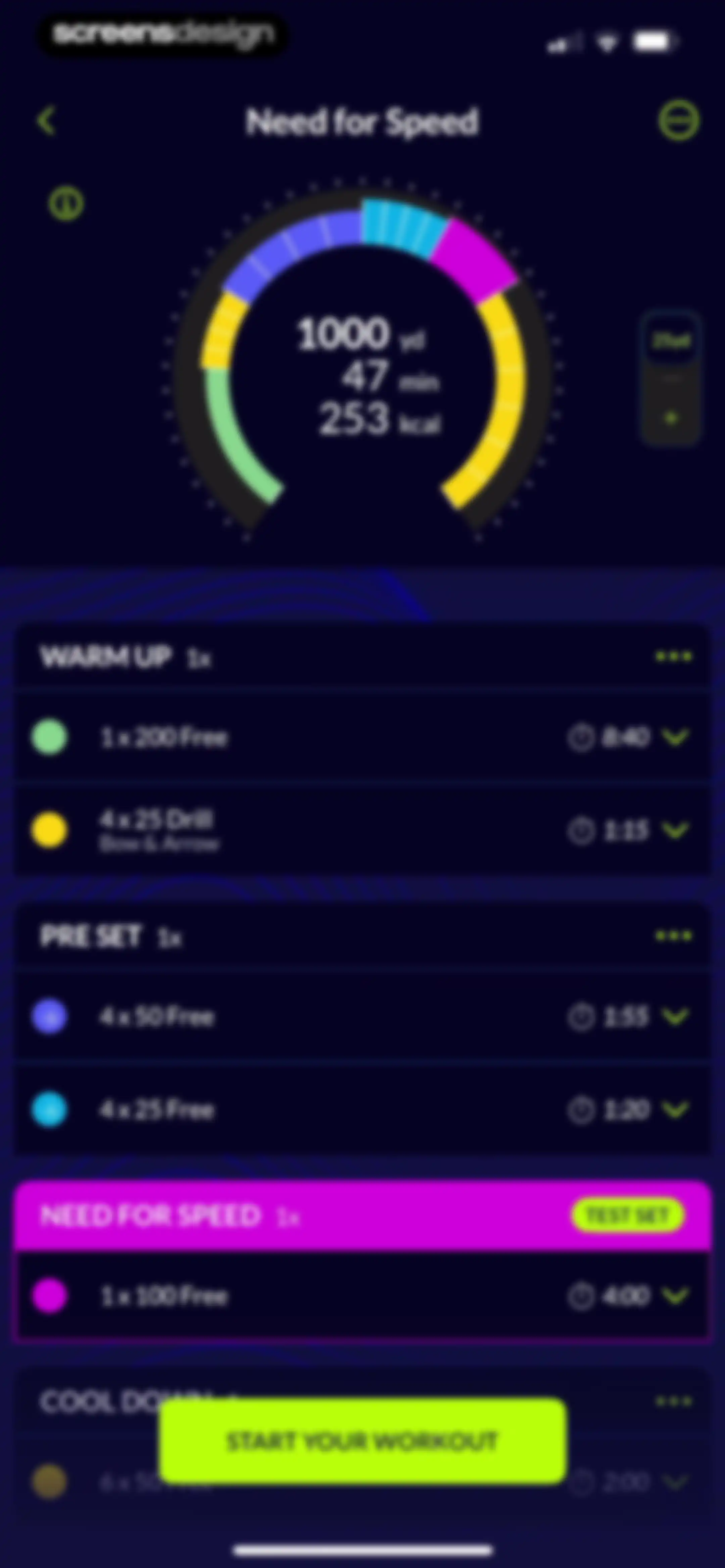 MySwimPro: #1 Swim Workout App screen 53