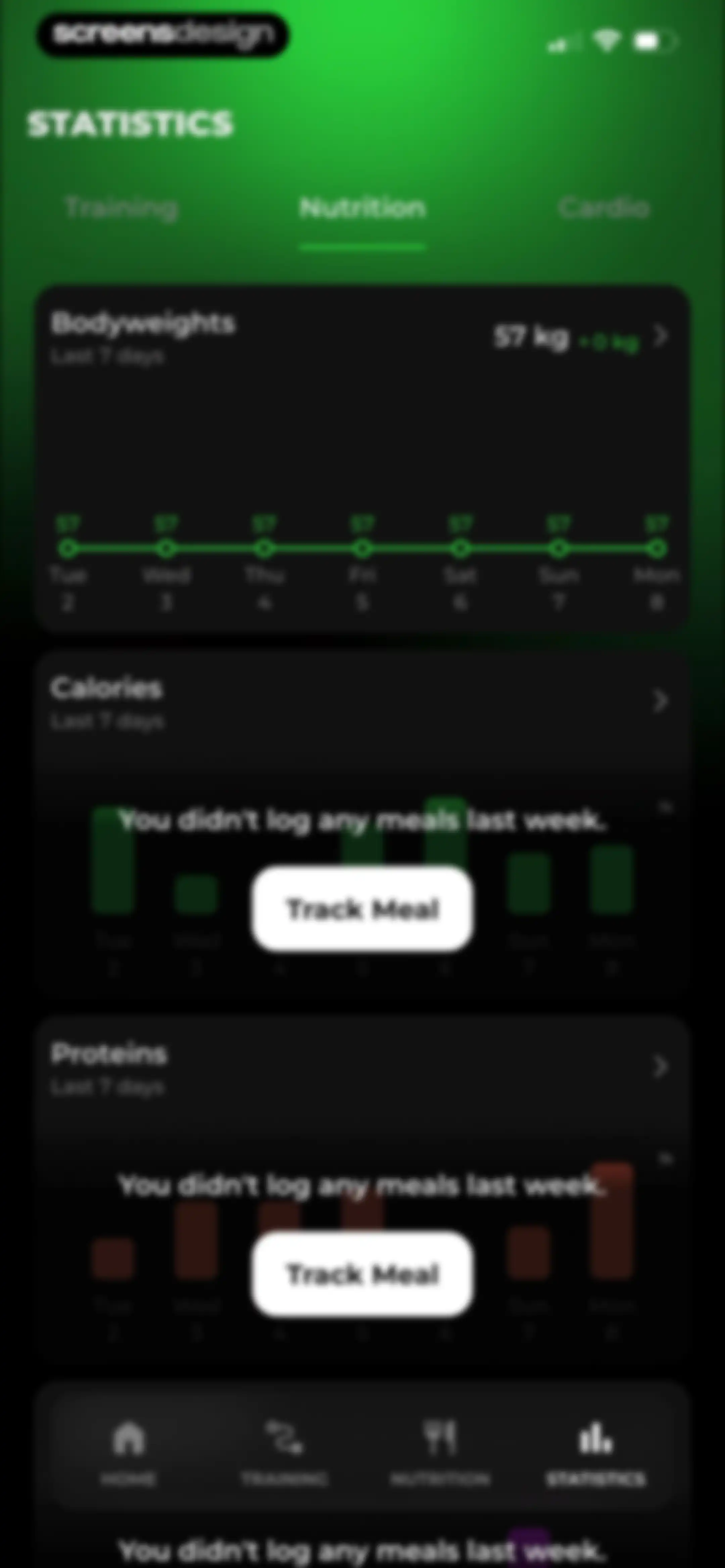 MCI - Personal Training AI screen 179
