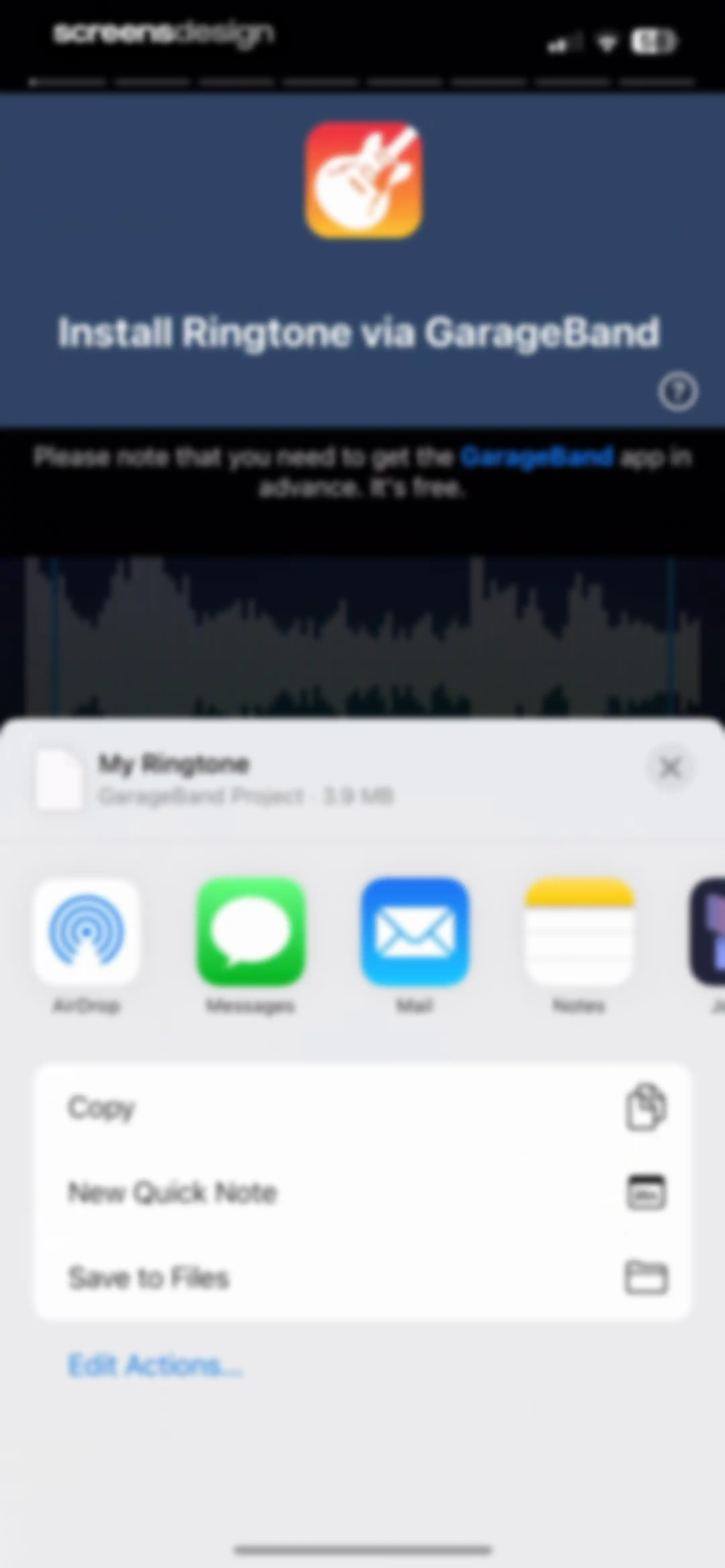 Ringtones for iphone: Ringtune screen 36