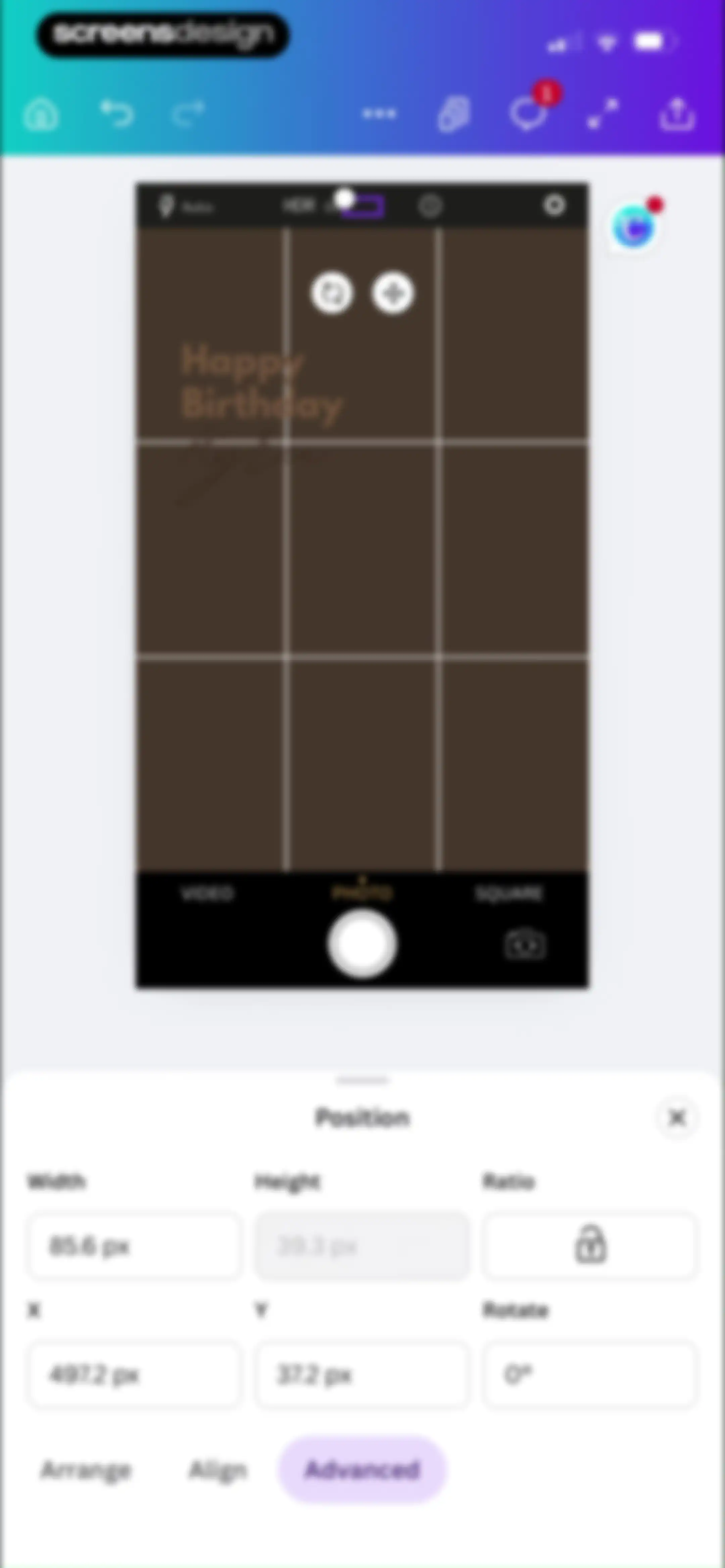 Canva: AI Video & Photo Editor screen 81