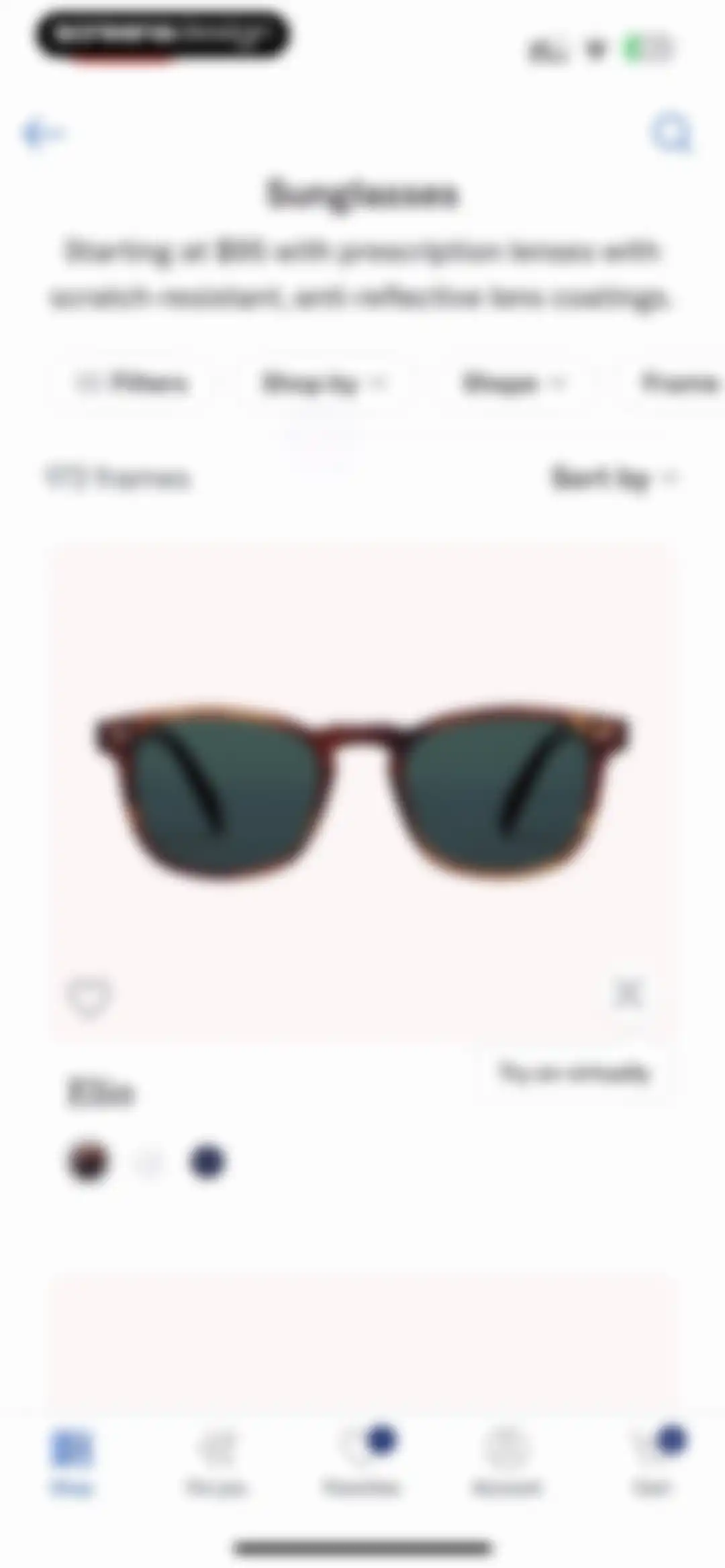 Warby Parker screen 41
