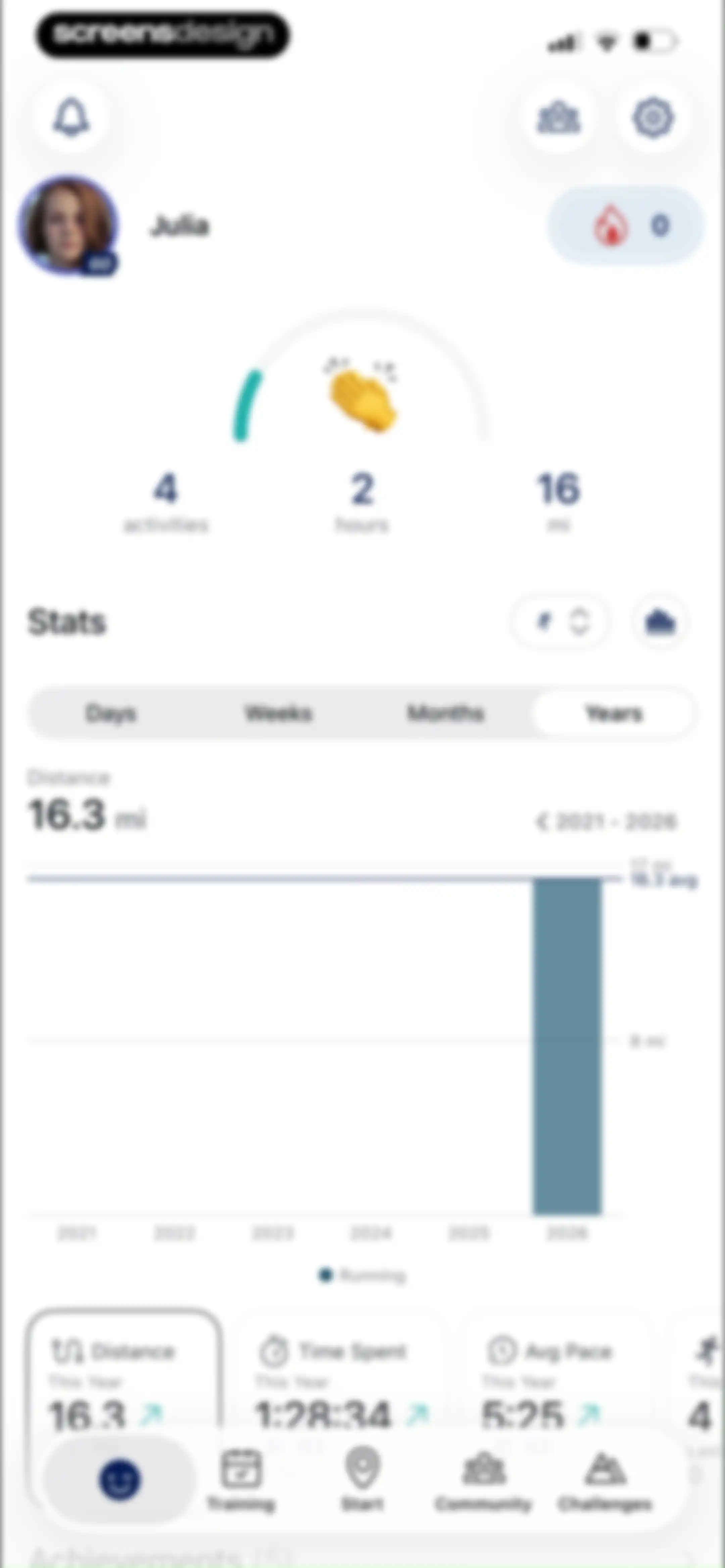 ASICS Runkeeper—Run Tracker screen 219