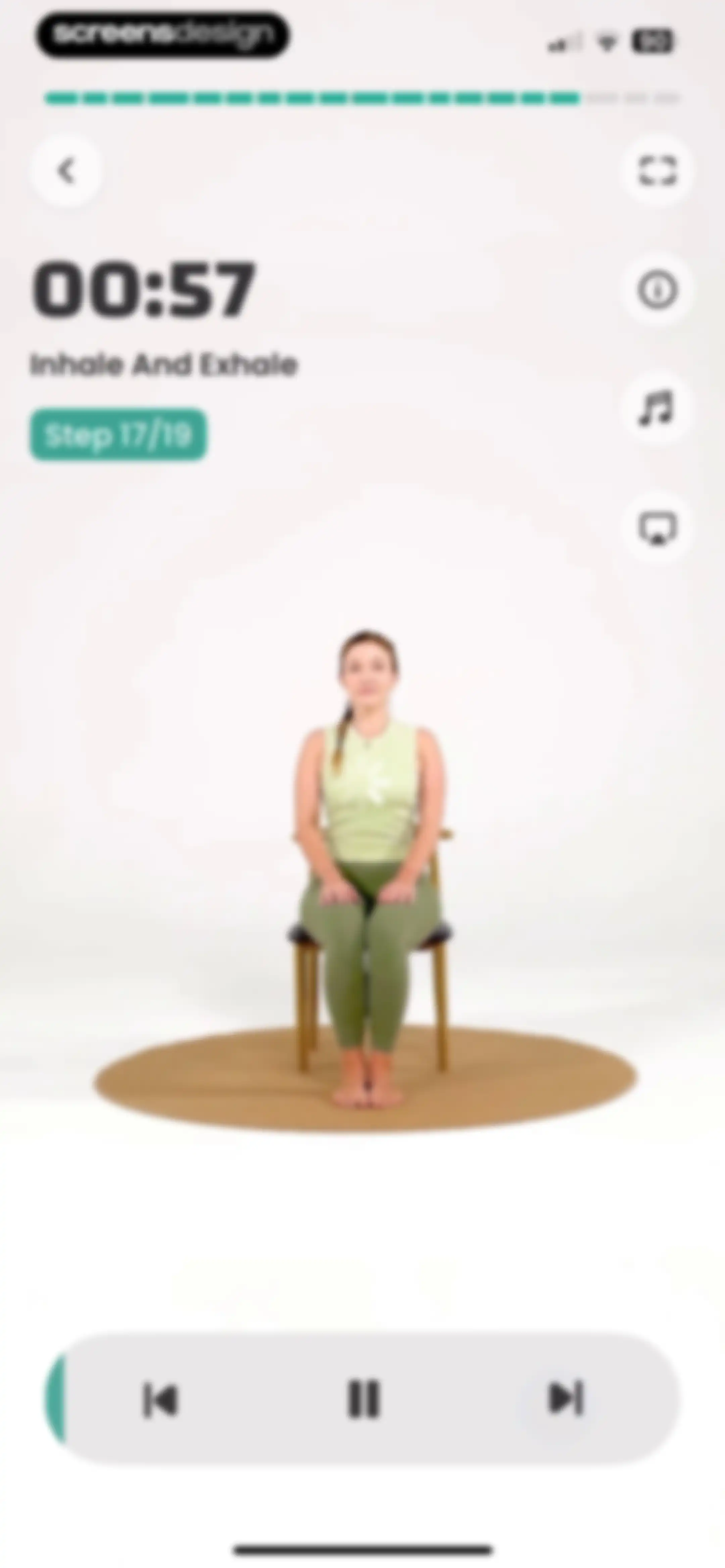 Workout for Seniors: SeniorFit screen 88
