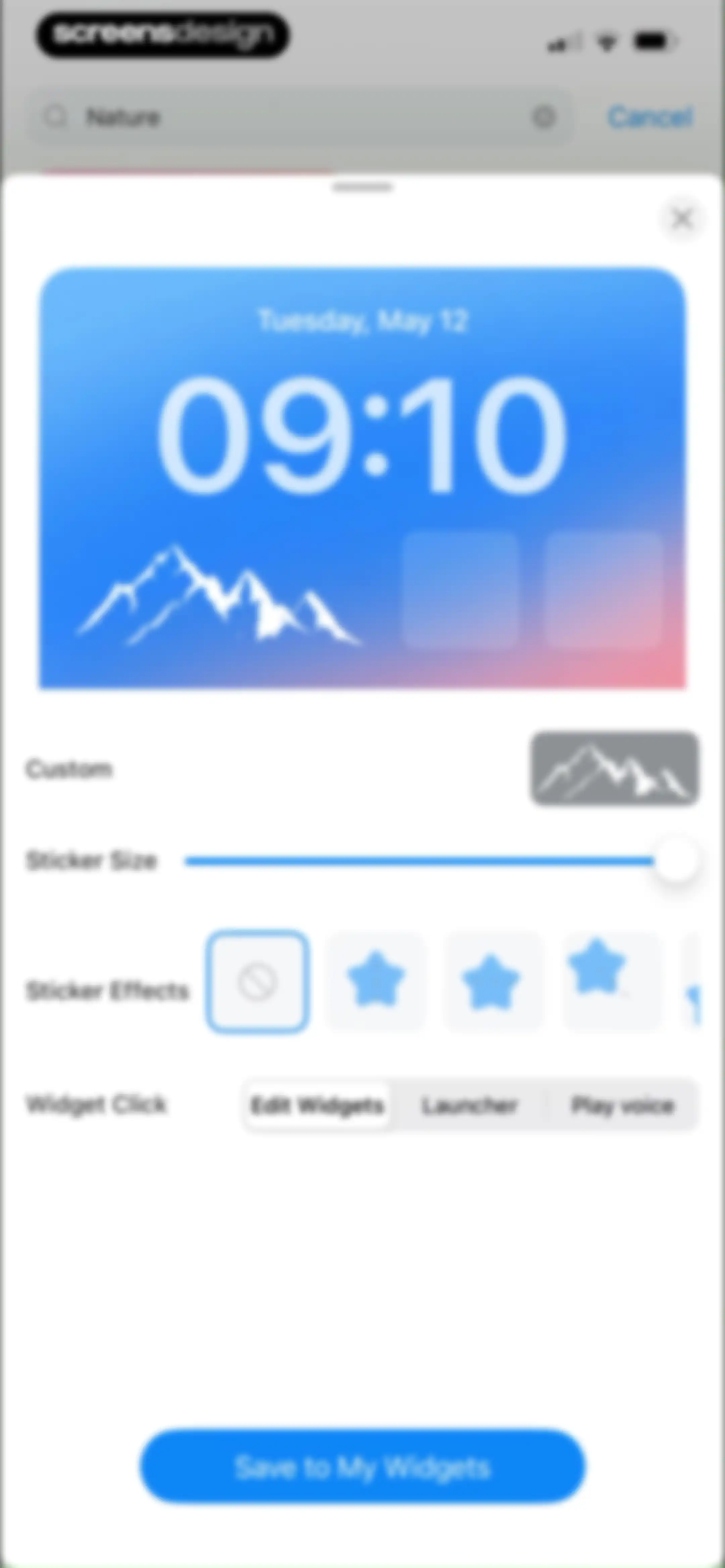 iScreen - Widgets & Wallpaper screen 36