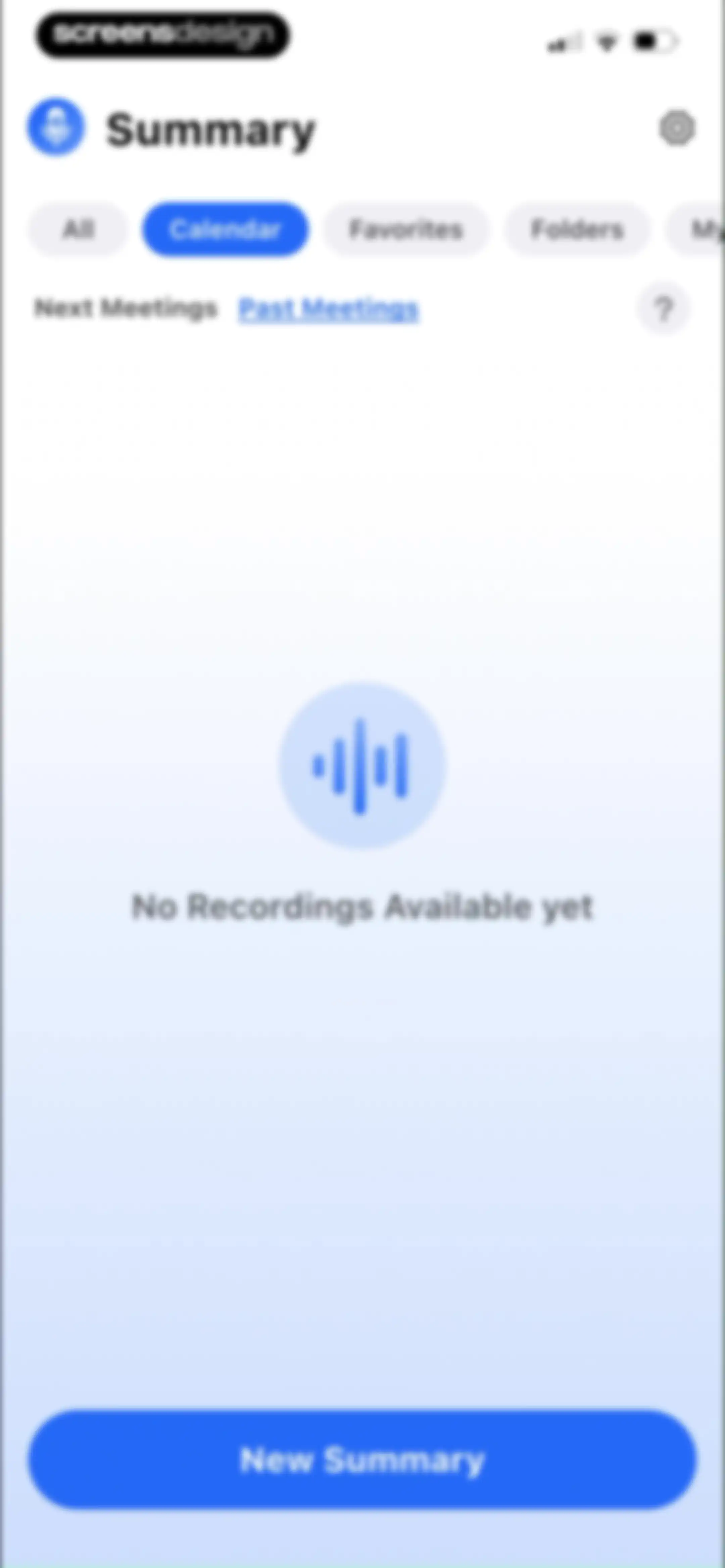 Summary - AI Note Taker screen 90