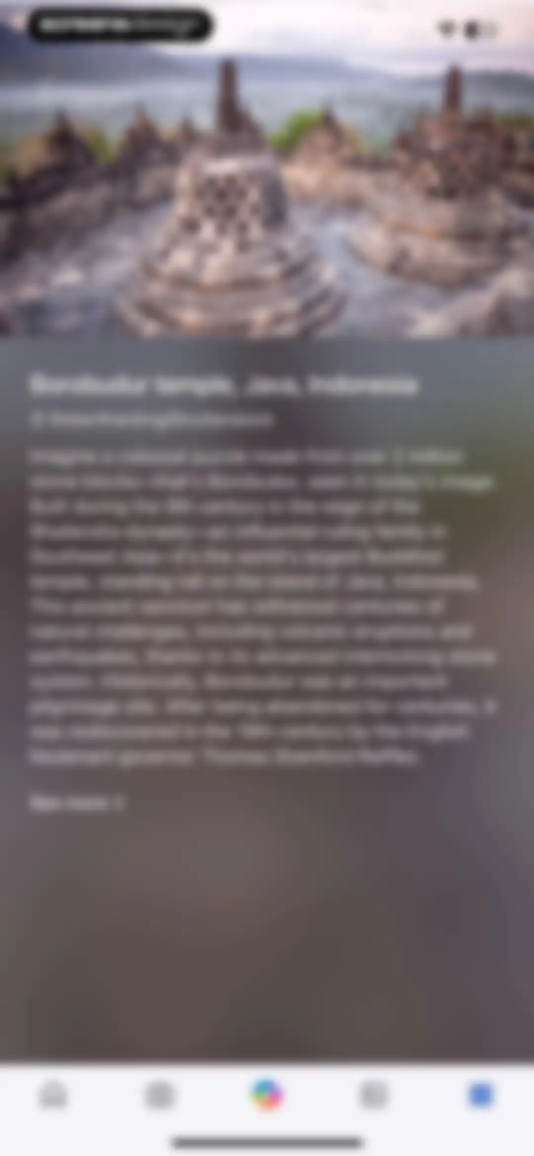Microsoft Bing Search screen 258