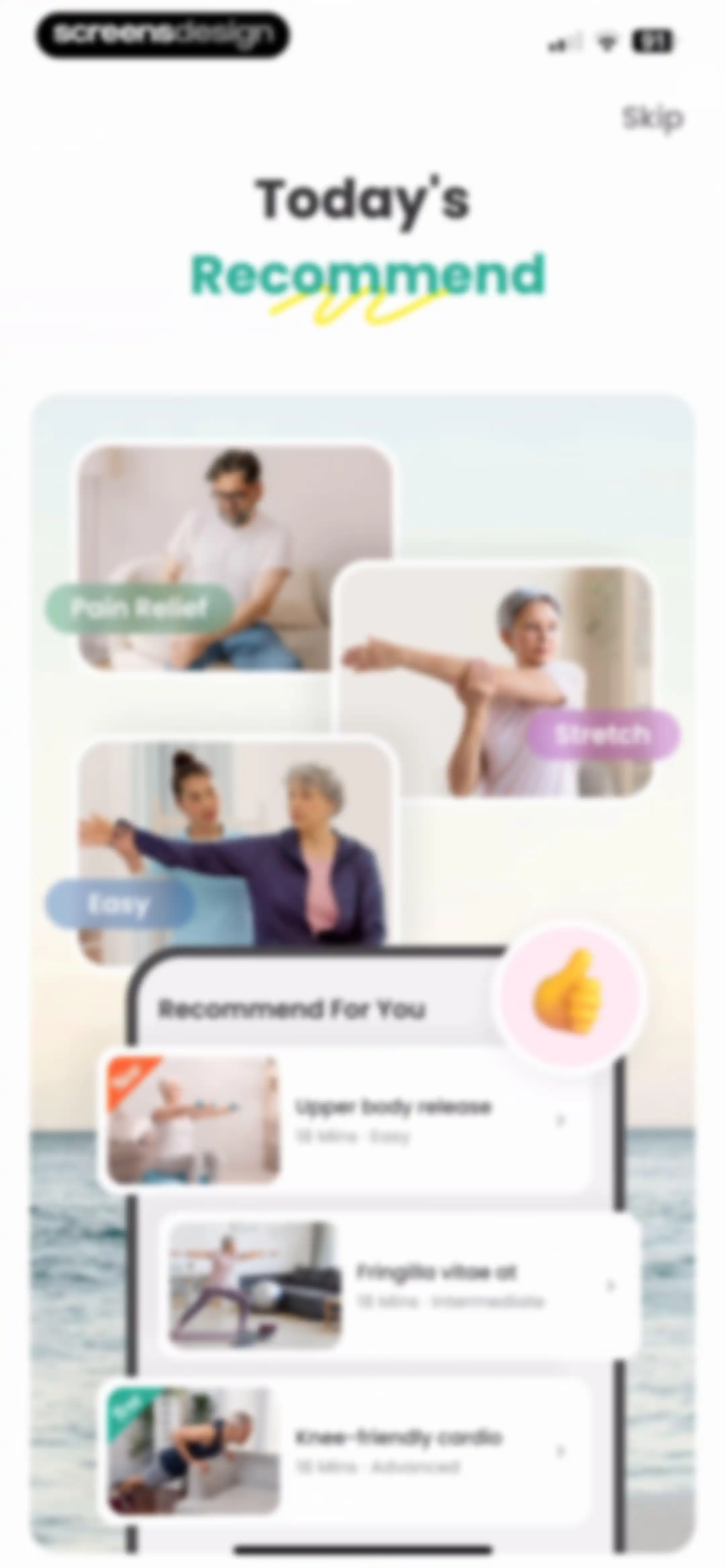 Workout for Seniors: SeniorFit screen 60