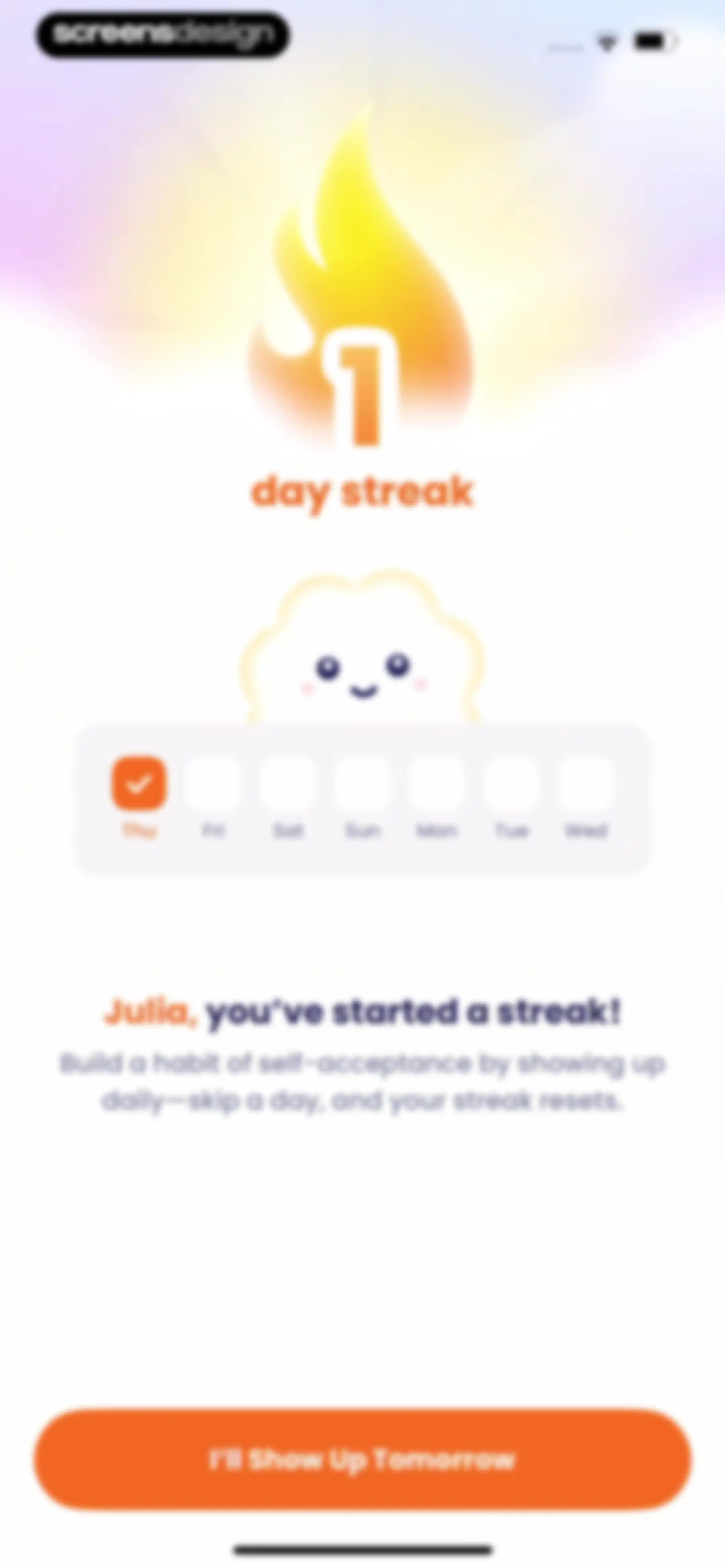 Breeze: Start Self-Discovery screen 50