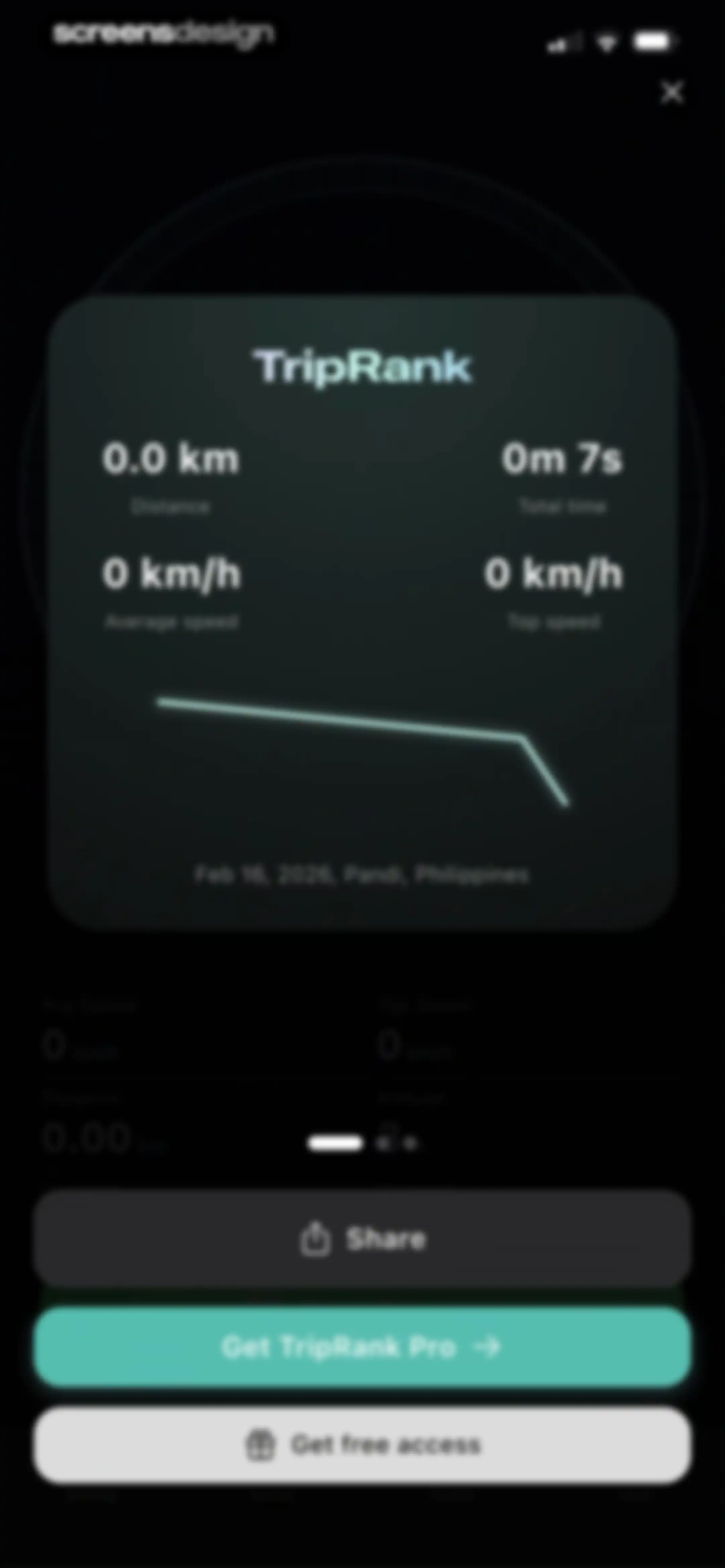 TripRank - Speed Tracker screen 28