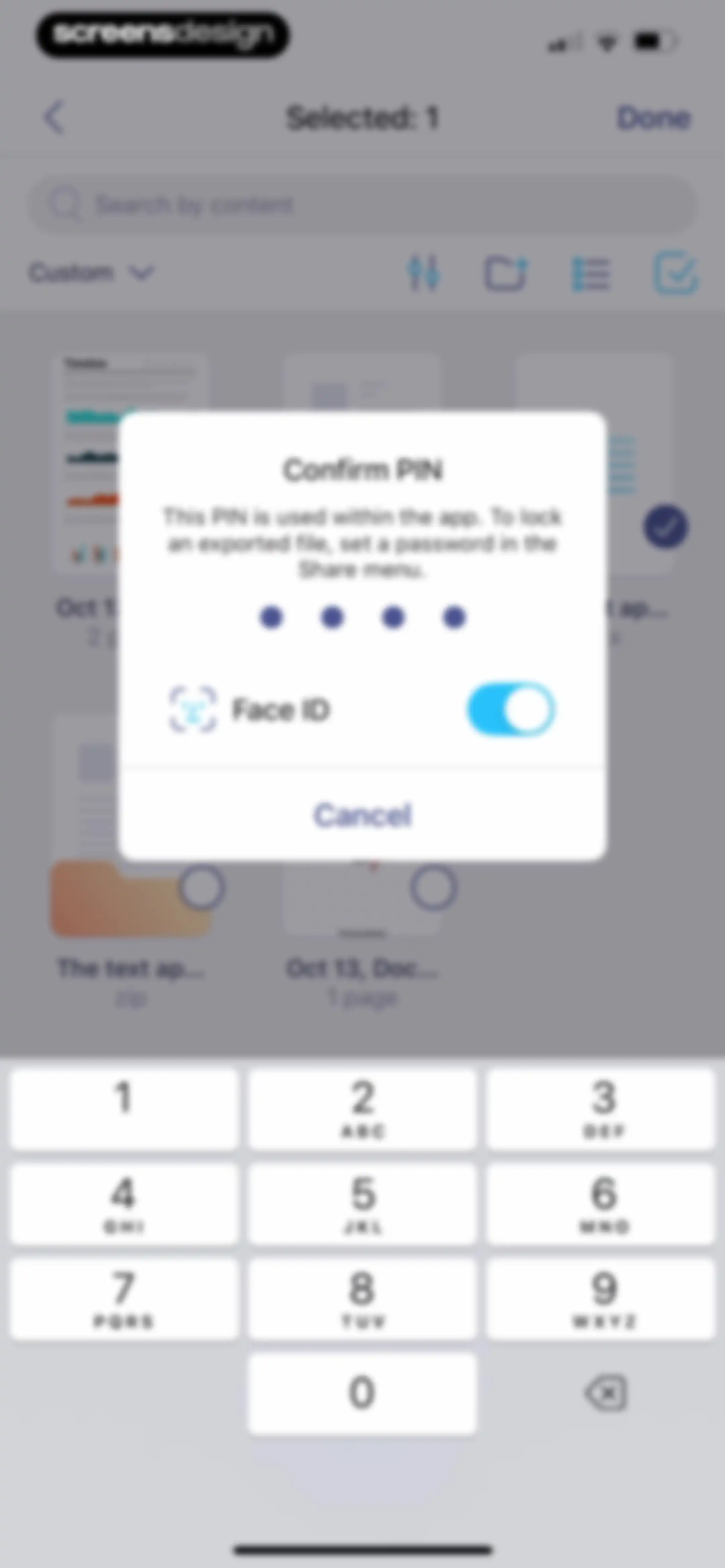 iScanner: PDF Document Scanner screen 150