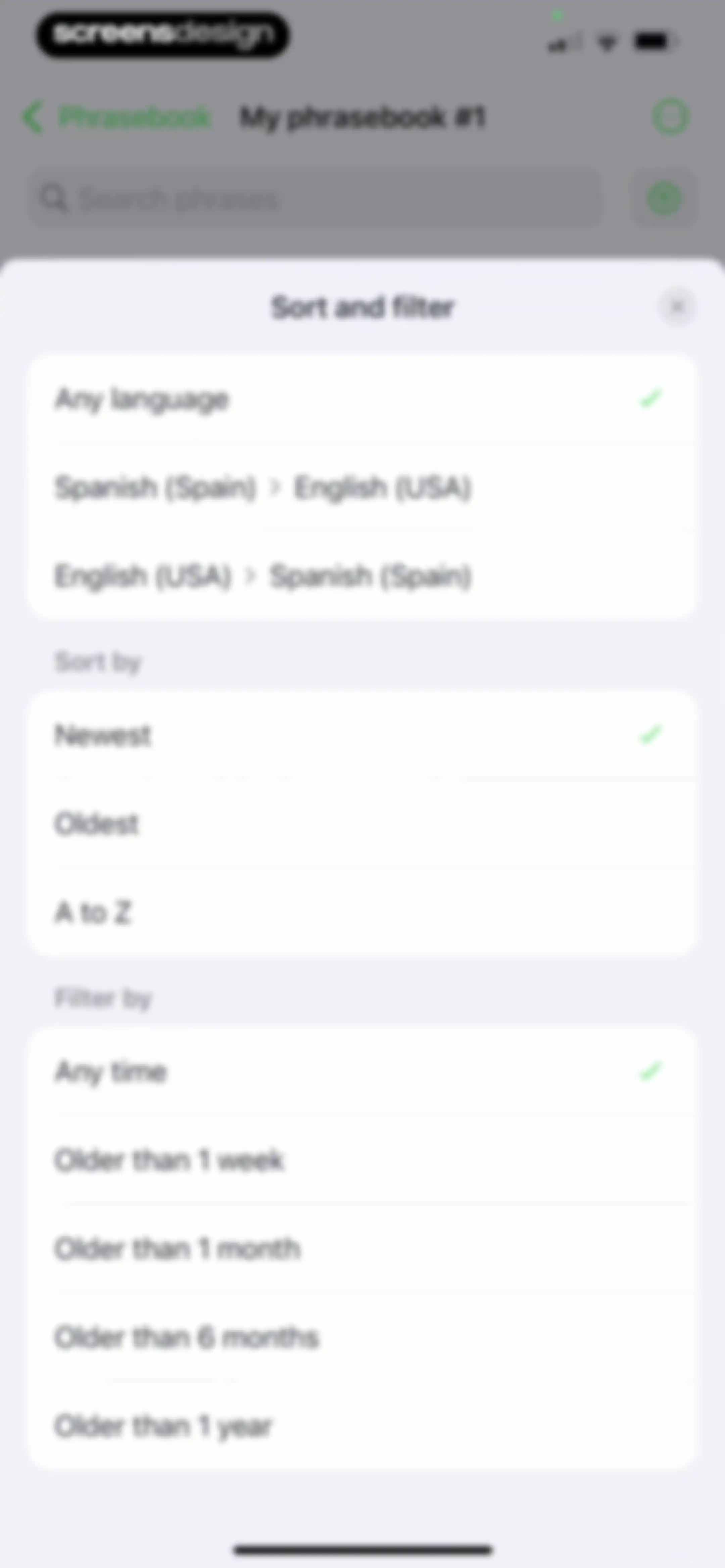 iTranslate Translator screen 79