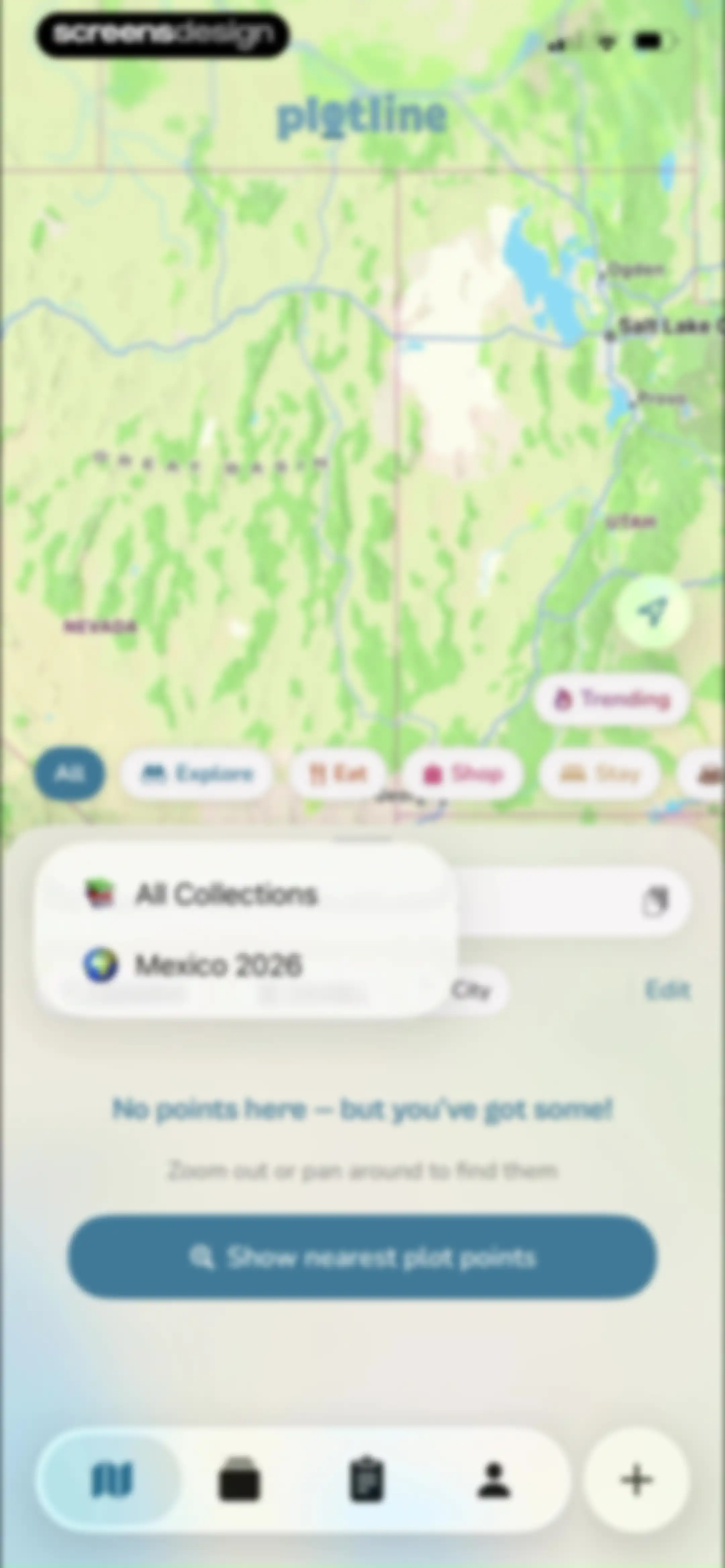 Plotline: Travel Map & Planner screen 50
