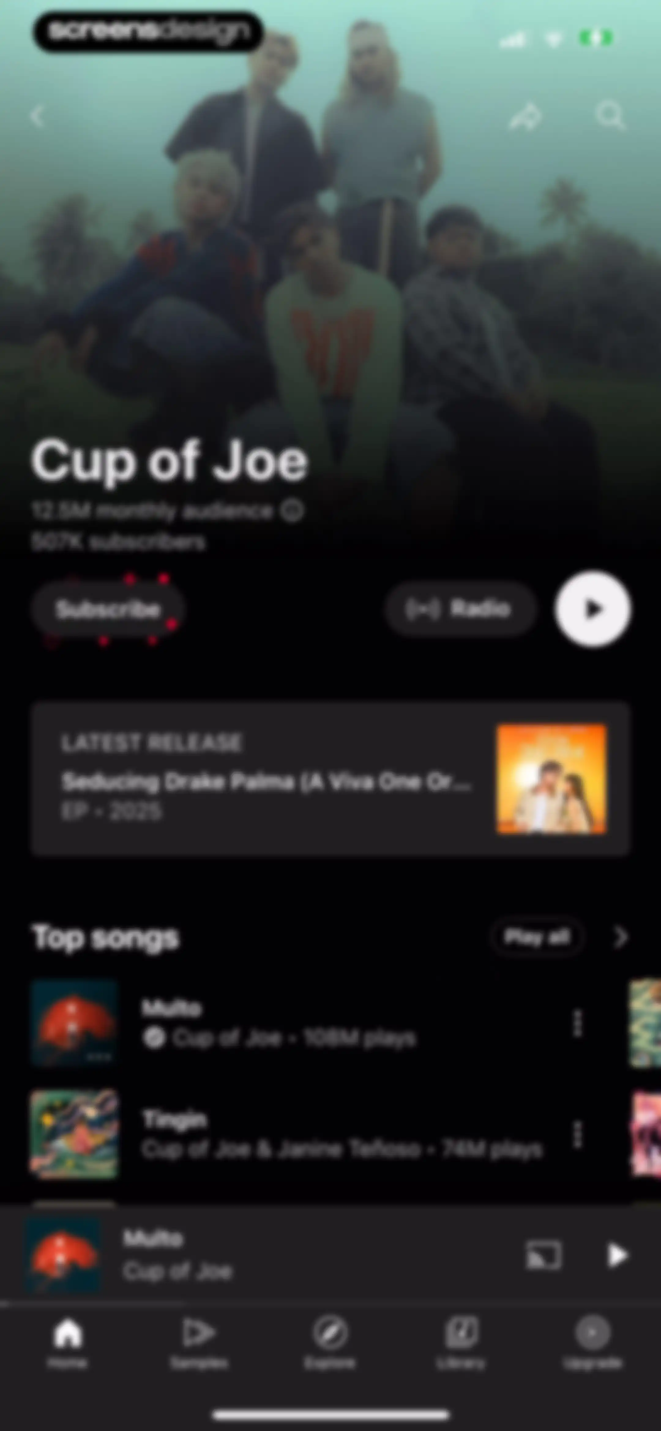 YouTube Music screen 60