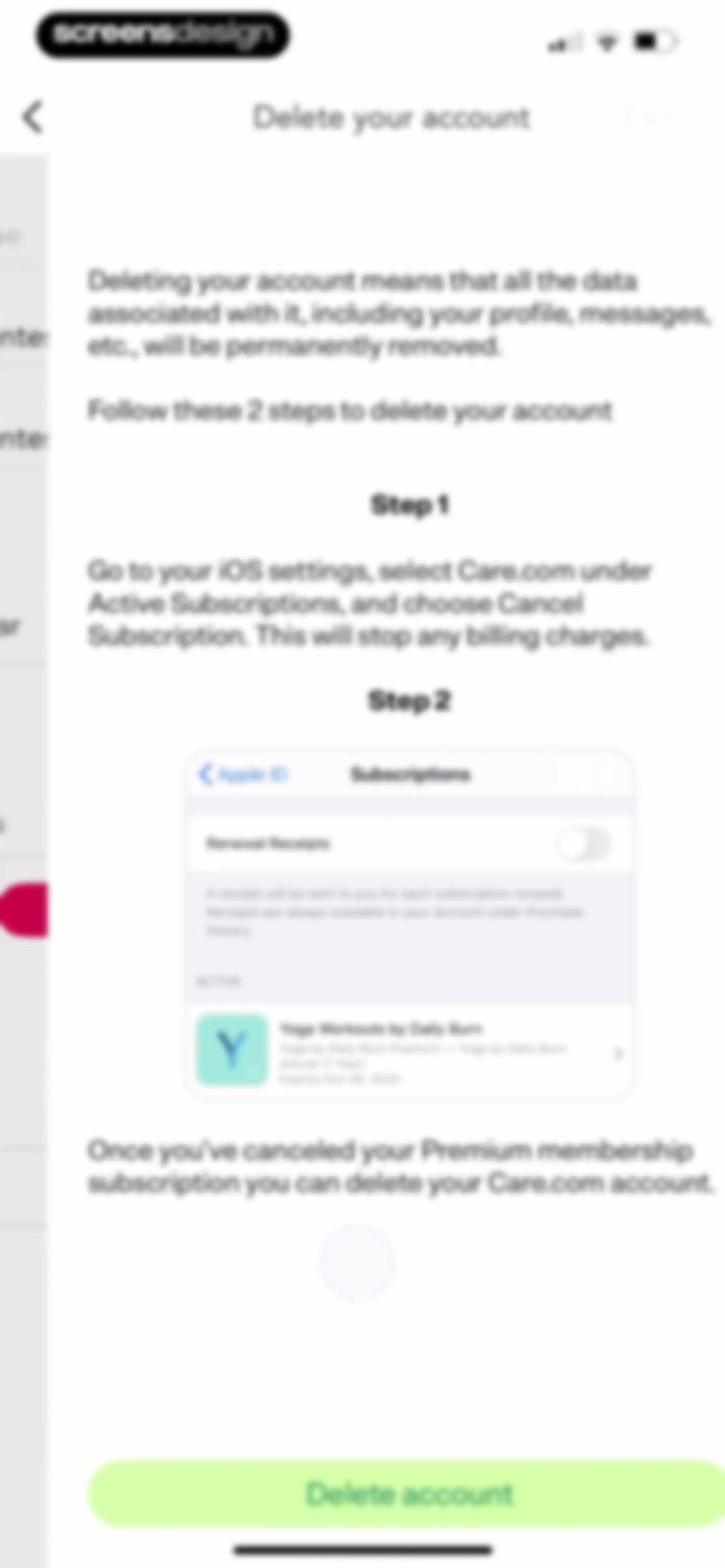 Care.com: Hire Caregivers screen 102