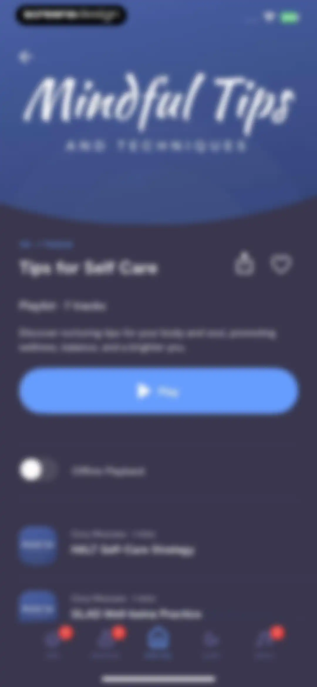 Mindfulness.com Meditation App screen 31